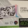 ASUS ROG Strix GeForce RTX 4090 24GB GDDR6X White Edition – Pristine Condition, Ships Fast!