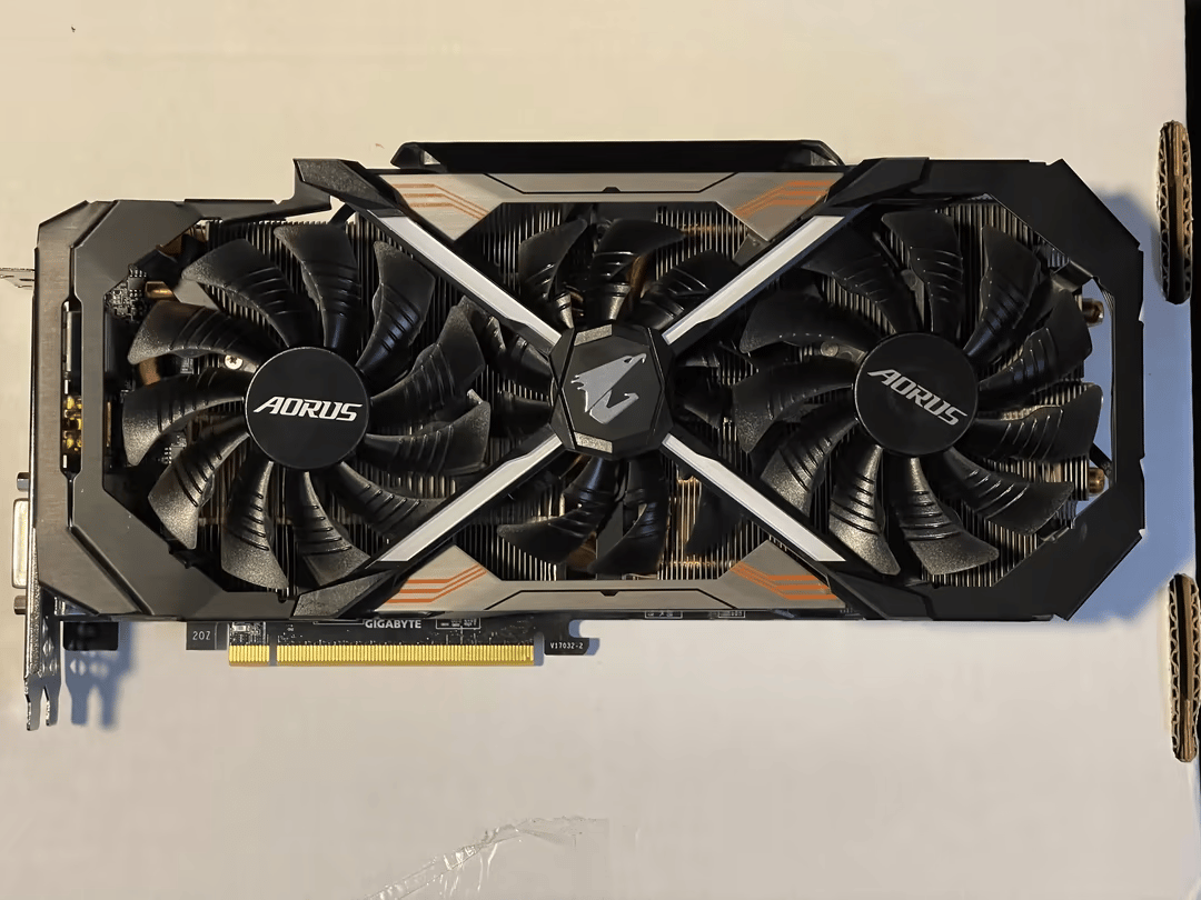 Used, Gigabyte Aorus 1080 Ti 11GB