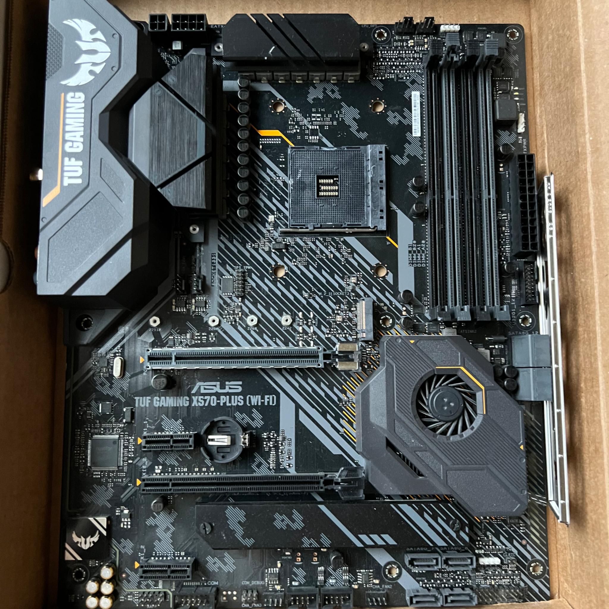 X570 and b450 motherboard for parts