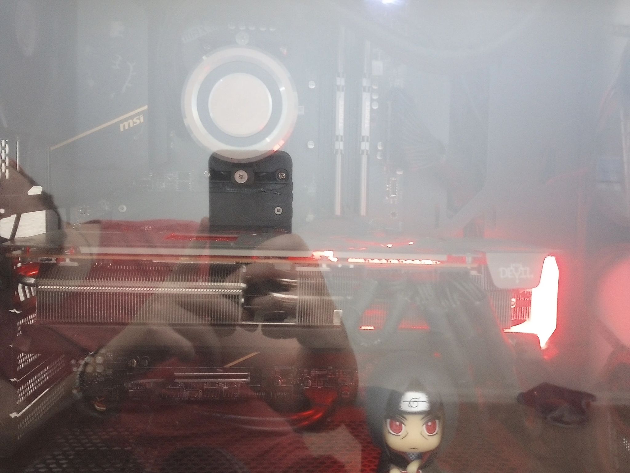 1440p beast gaming PC Ryzen 9 5900x CPU, red devil 6900xt gpu, msi meg ace x570 max motherboard