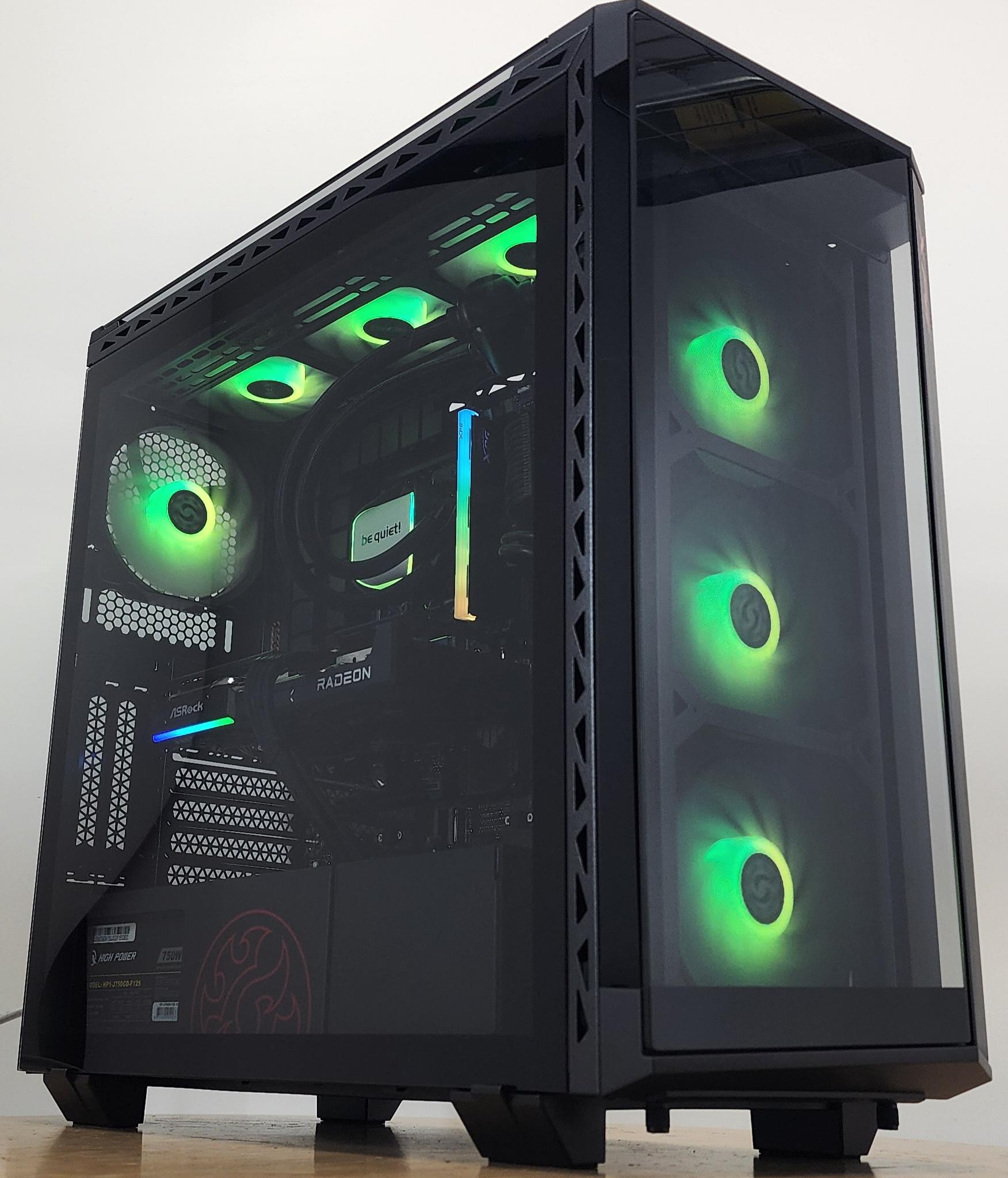 Gaming PC Ryzen 7 7800X3D 16GB RAM 1TB SSD RX 9060 XT 16GB Windows 11 Computer
