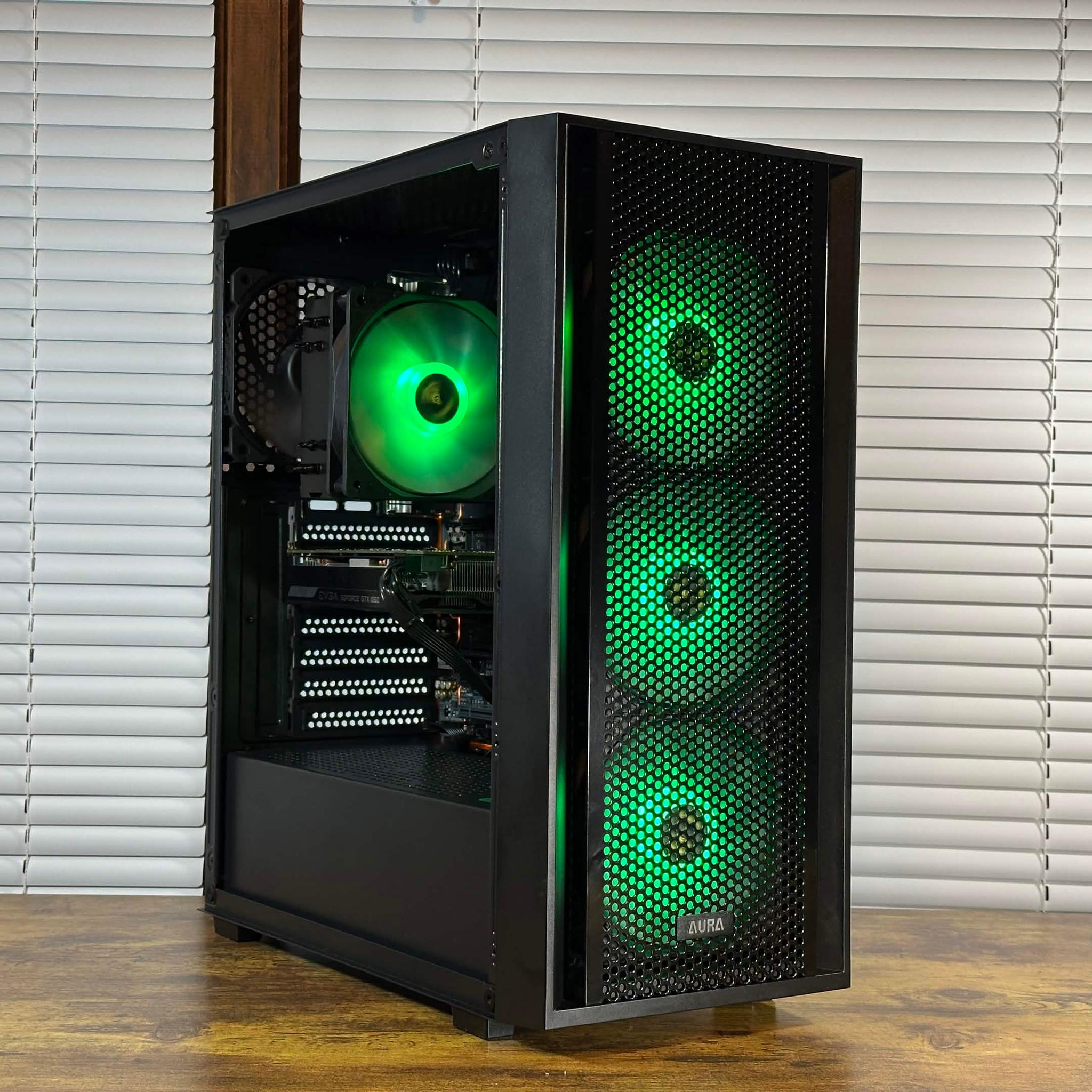GTX 1060 6GB | Intel i7 6700K | 16GB DDR4 | 1.2TB Storage | Win11 | WIFI | 1080P Budget Gaming PC