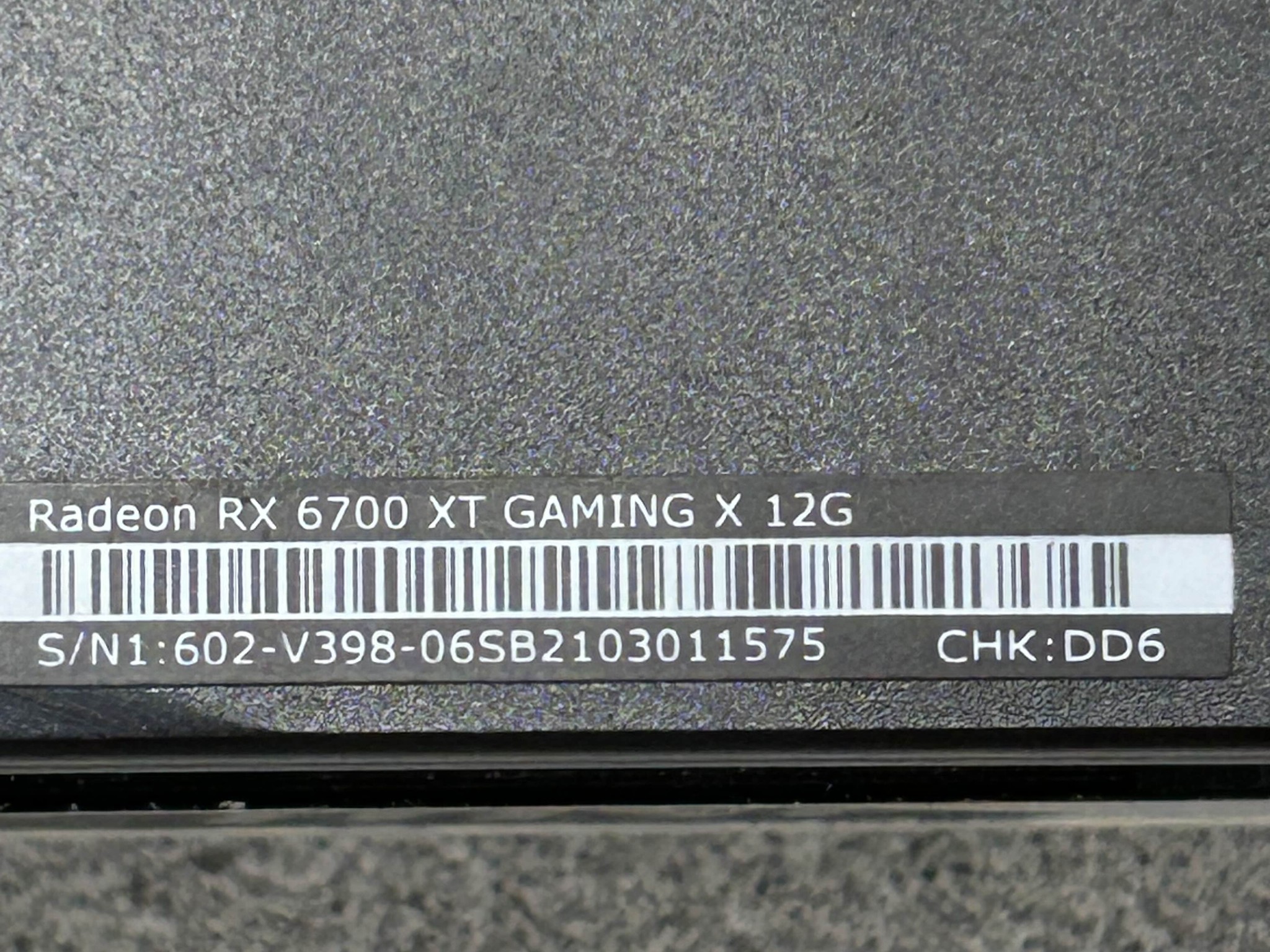 *READ DESC OVERHEATING ISSUE BUT WORKS* RX 6700XT