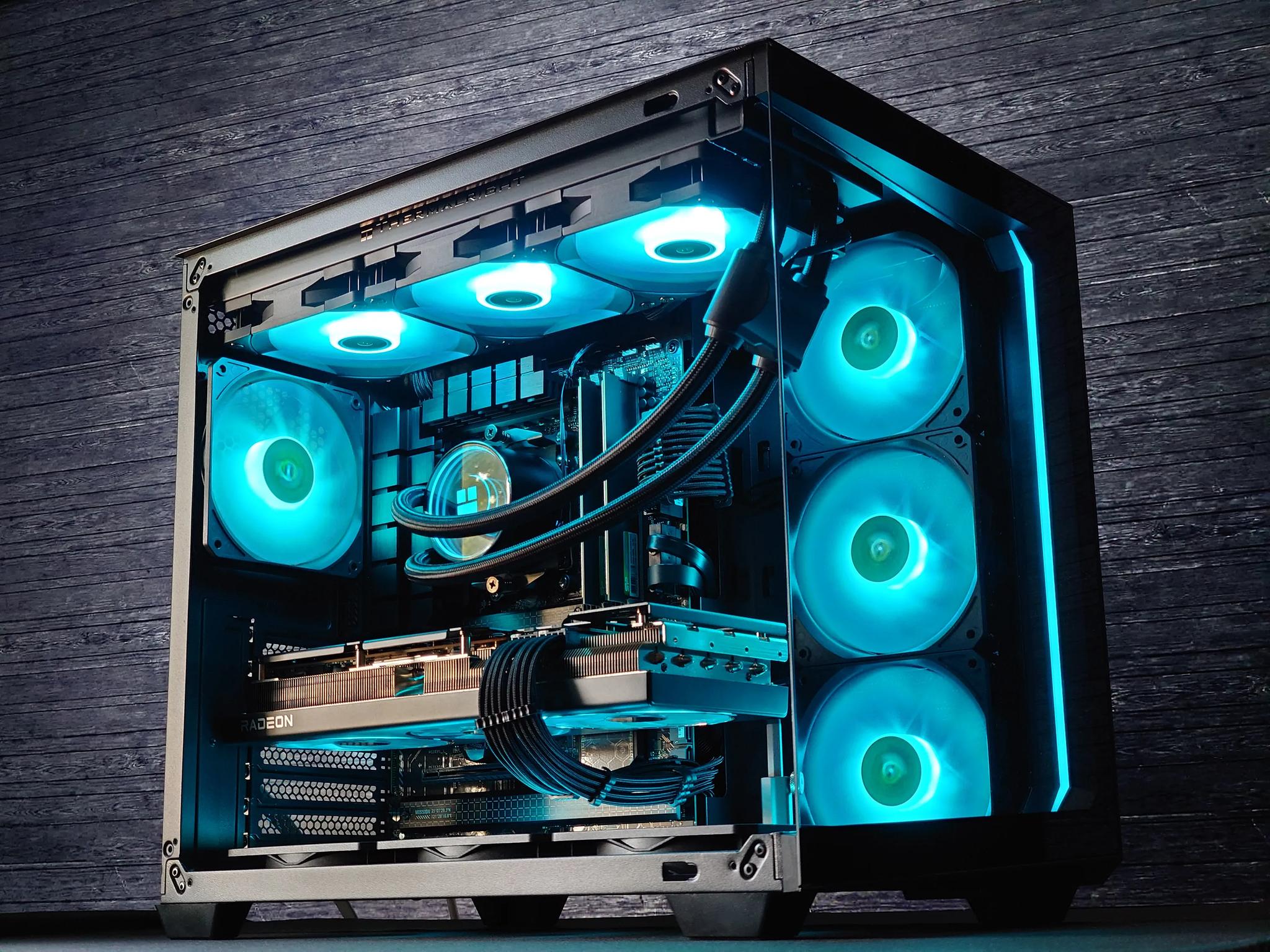 🌌🌑Dark Nebula🔭Liquid Cooled Gaming PC🔭AMD RX 7800 XT 16GB🔭Ryzen 5 7500F🔭32GB DDR5🔭1TB