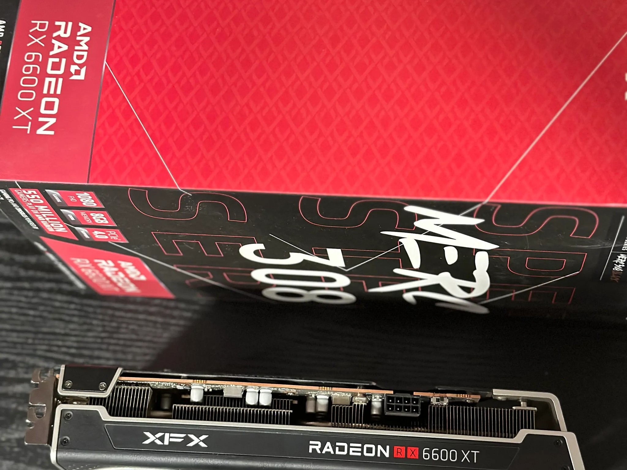 XFX Radeon RX 6600 XT 8GB GDDR6 PCI Express 4.0 BLACK Gaming Graphics Card