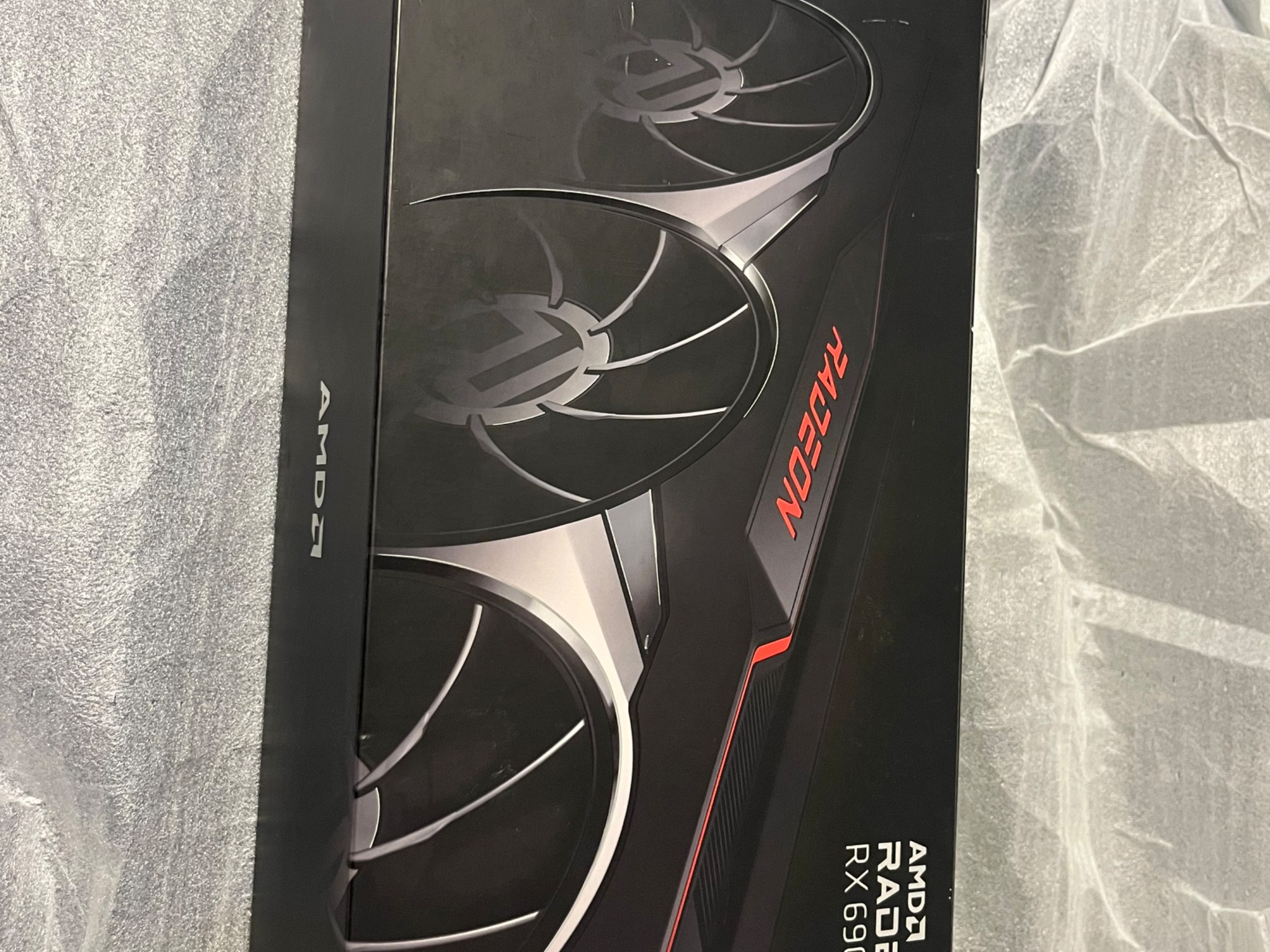 Overheating but working AMD 6900xt GPU
