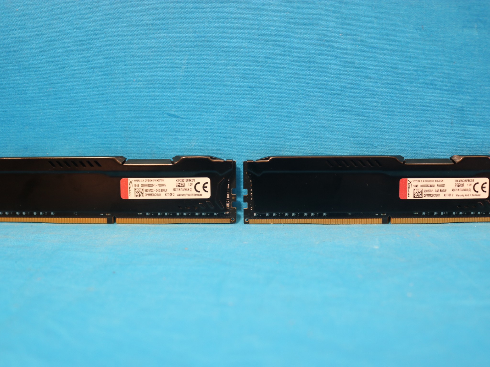 Kingston HyperX Fury 8GB (2x4GB) DDR4 2666MHz CL15 1.2V Desktop RAM HX426C15FBK2/8