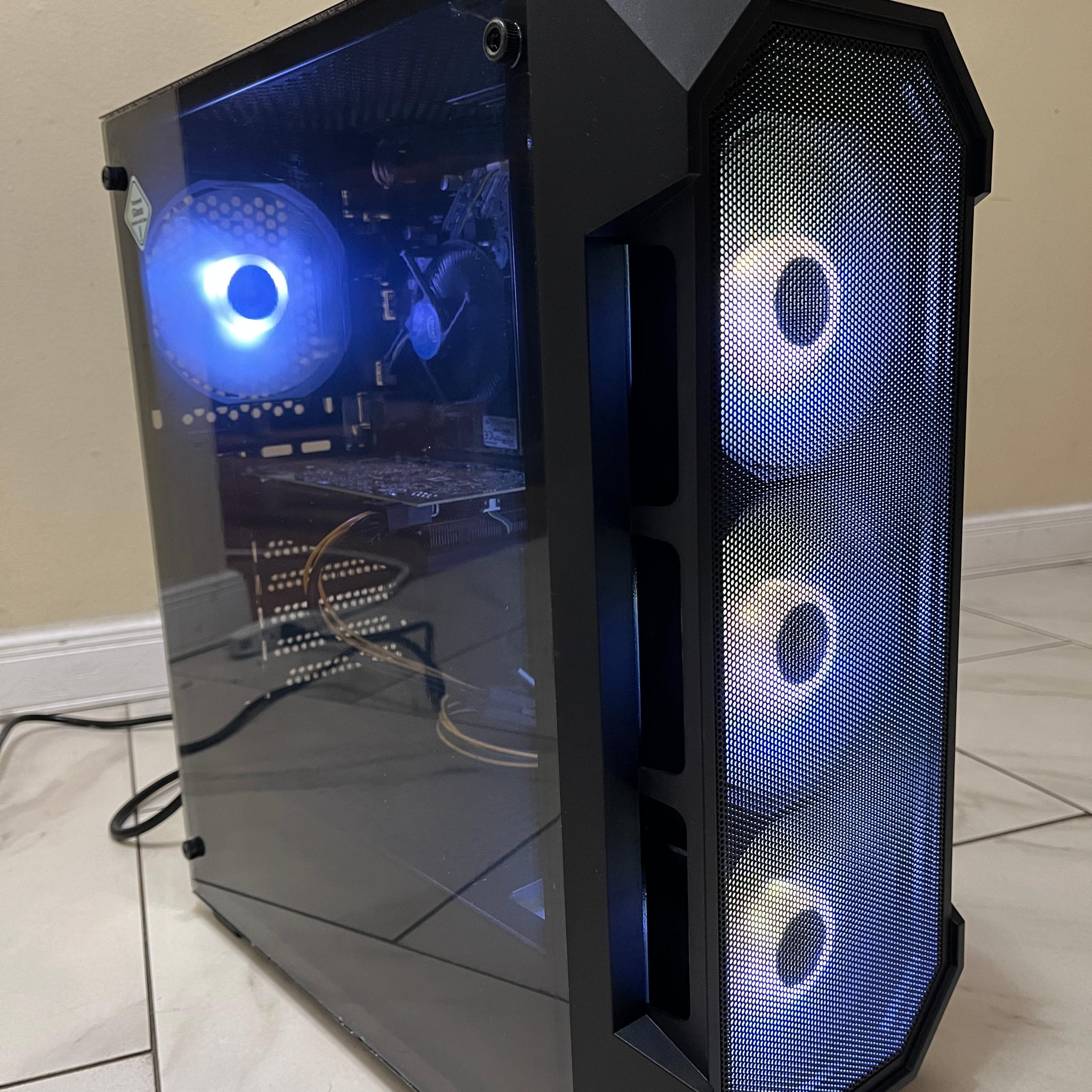🟡RTX 2060 Super, Intel i5-10400, 16GB RAM, 870 GB Storage, High Performance RGB Gaming PC🔥