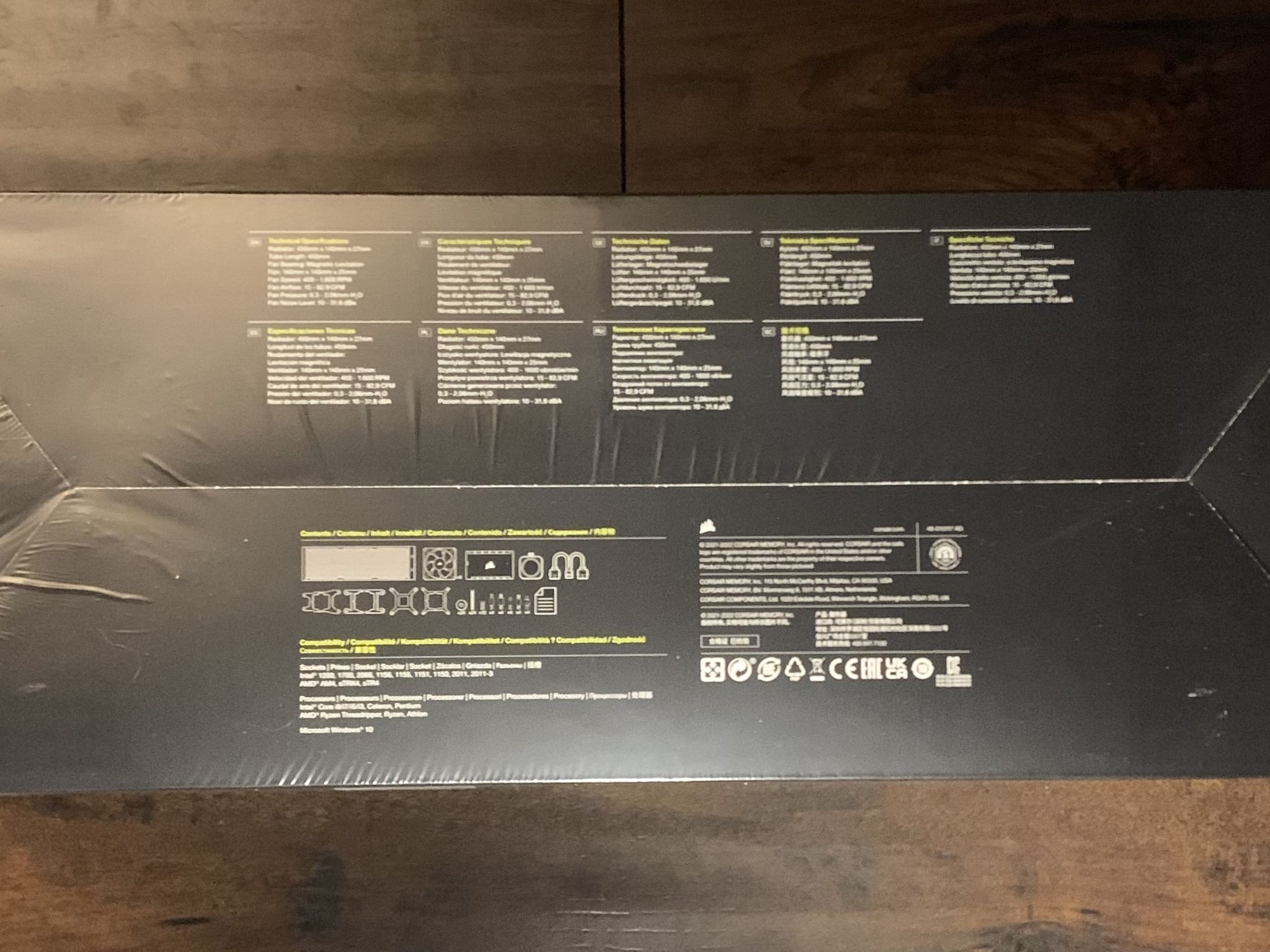 Corsair iCUE H170i Elite LCD Display Liquid CPU Cooler (CW-9060063-WW)