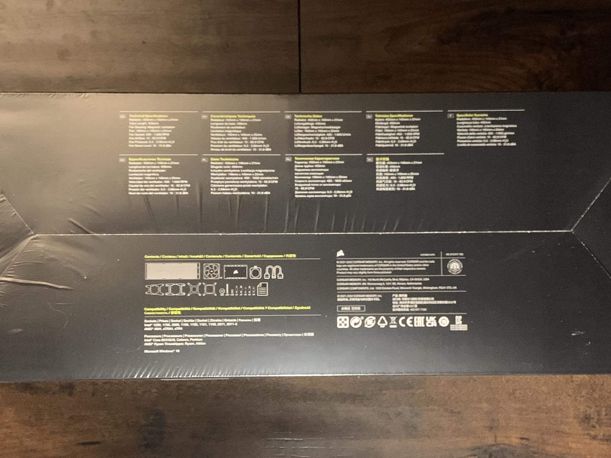 Corsair iCUE H170i Elite LCD Display Liquid CPU Cooler (CW-9060063-WW)