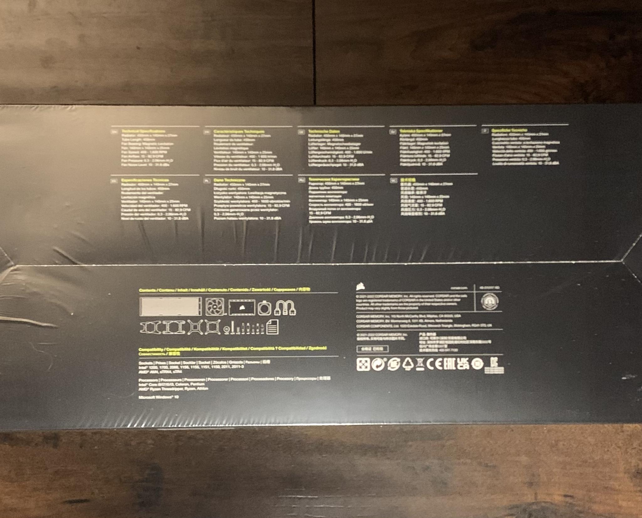 Corsair iCUE H170i Elite LCD Display Liquid CPU Cooler (CW-9060063-WW)