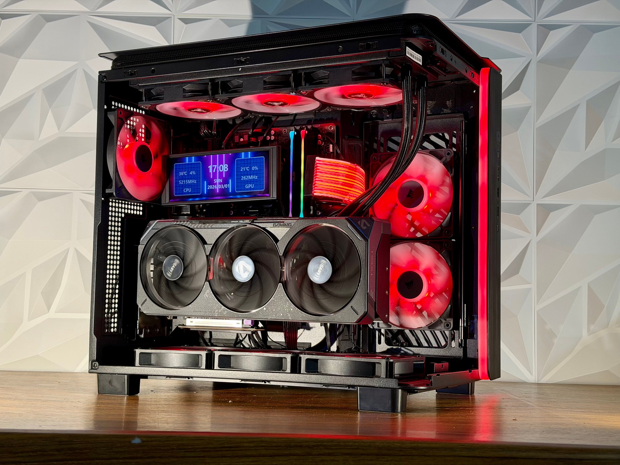 ⚡RTX 5070 TI | 9800x3d | 32gb DDR5 | 2tb NVMe SSD | Windows 11 | "Project Nebula 95"
