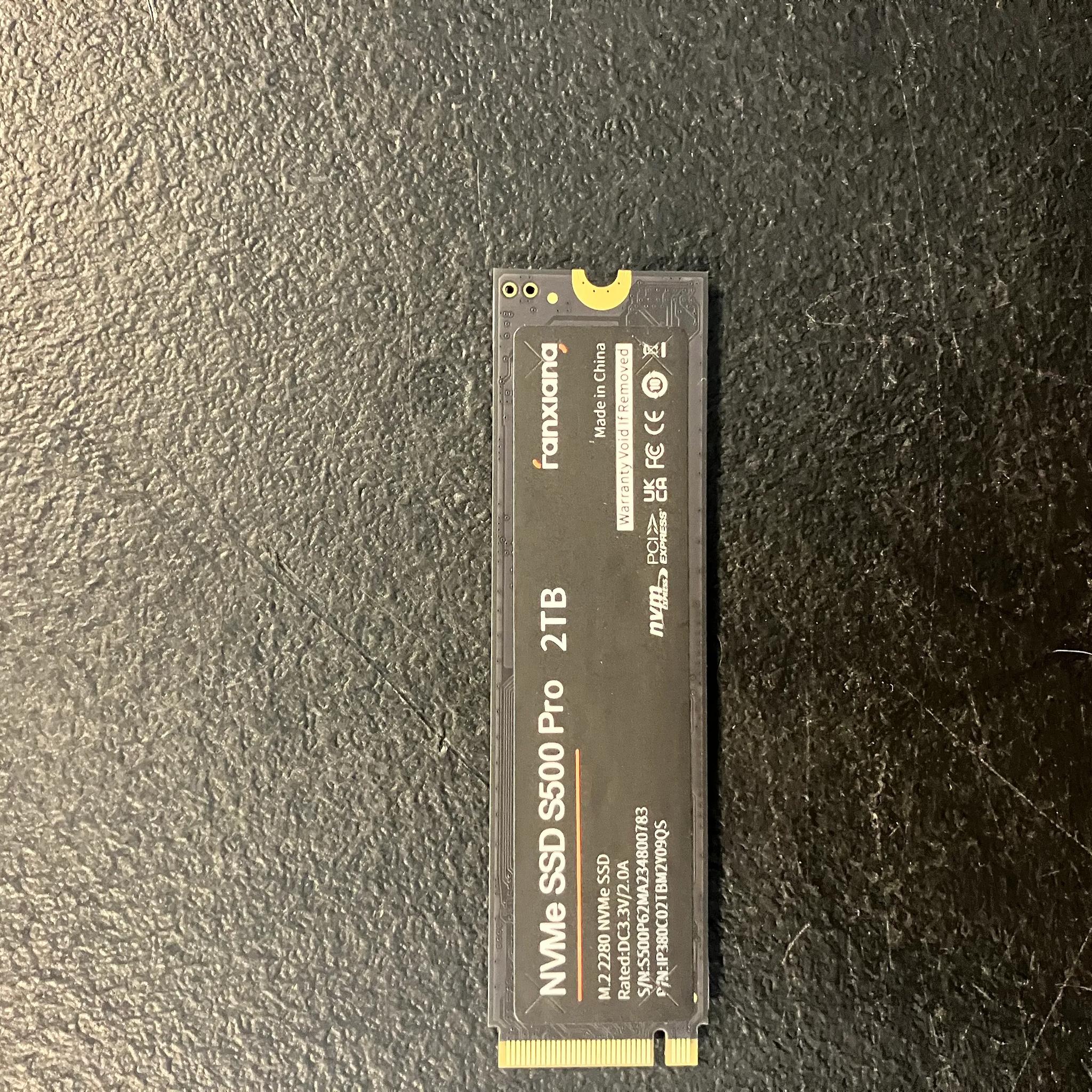 Fanxiang S500 Pro 2TB M.2 NVME SSD Pcie 3.0