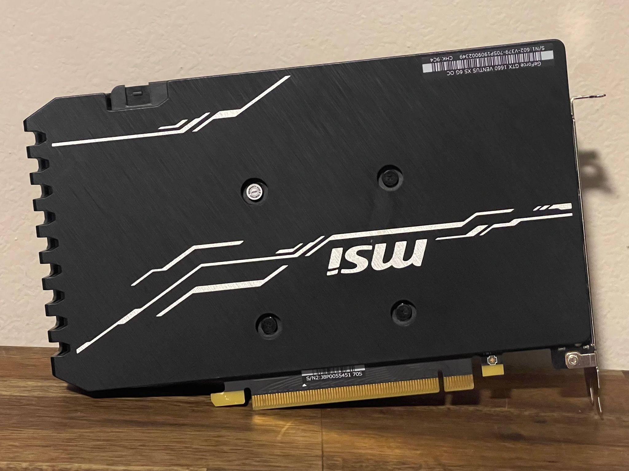 MSI GeForce GTX 1660 Ventus XS 6GB OC