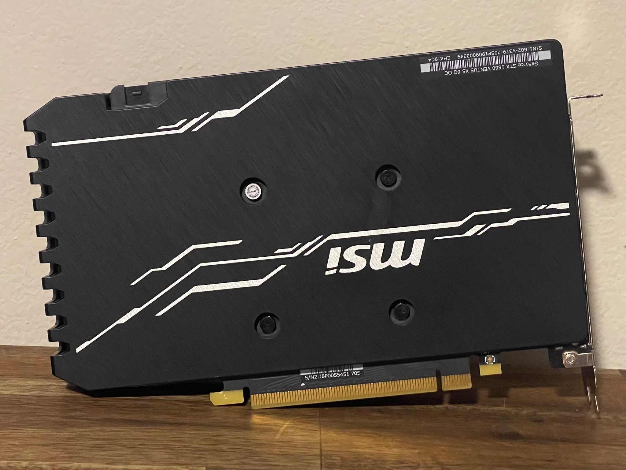 MSI GeForce GTX 1660 Ventus XS 6GB OC