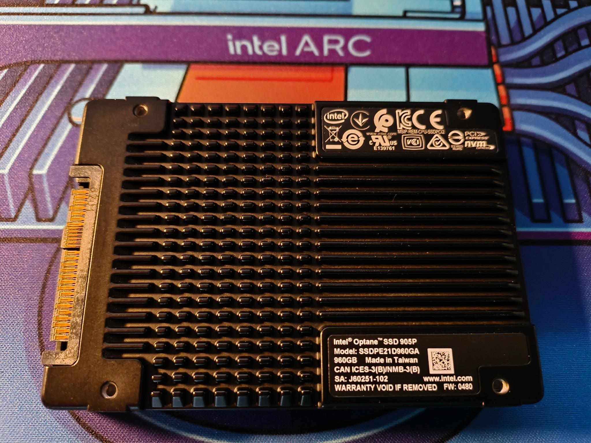 Intel Optane SSD 905p 960 GB
