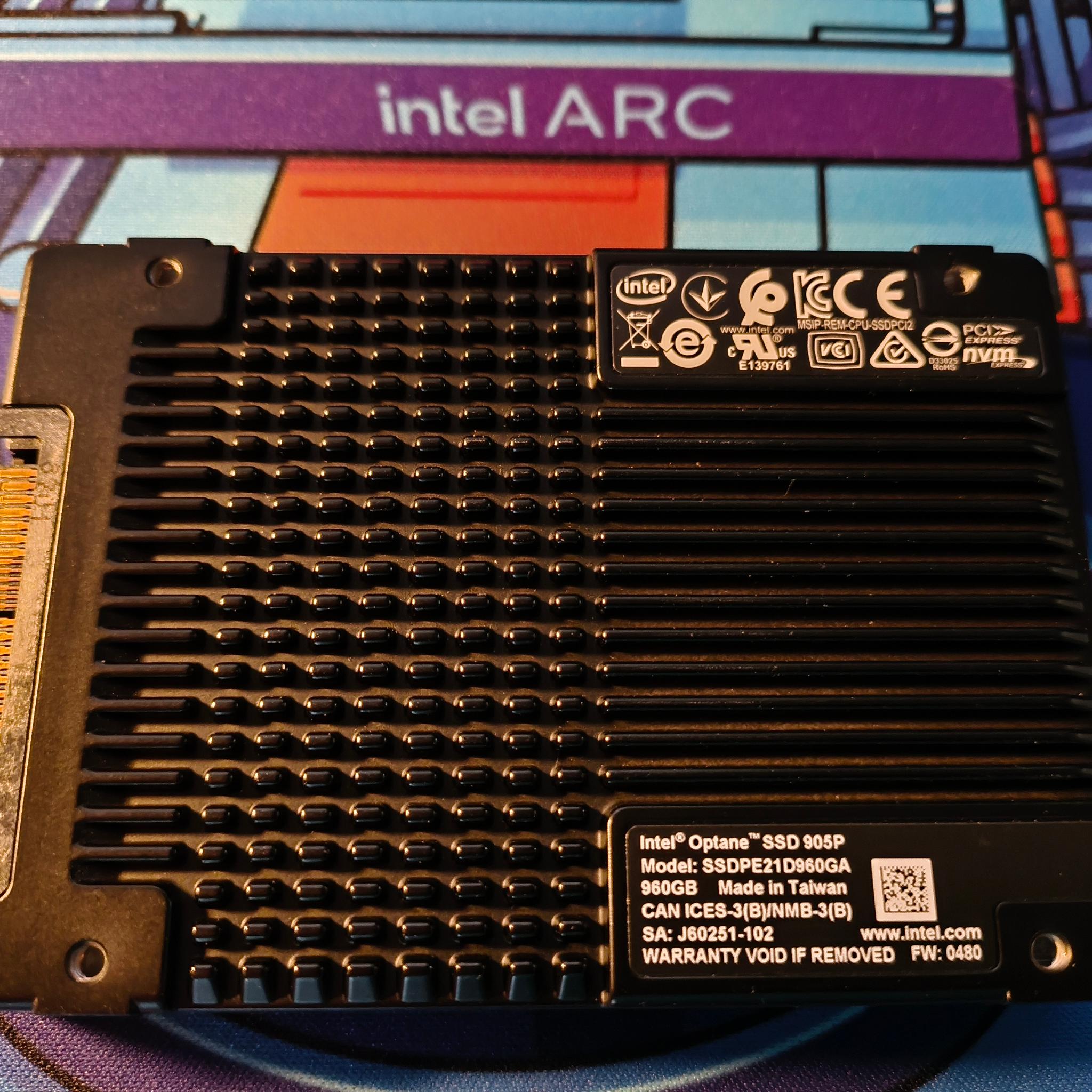 Intel Optane SSD 905p 960 GB