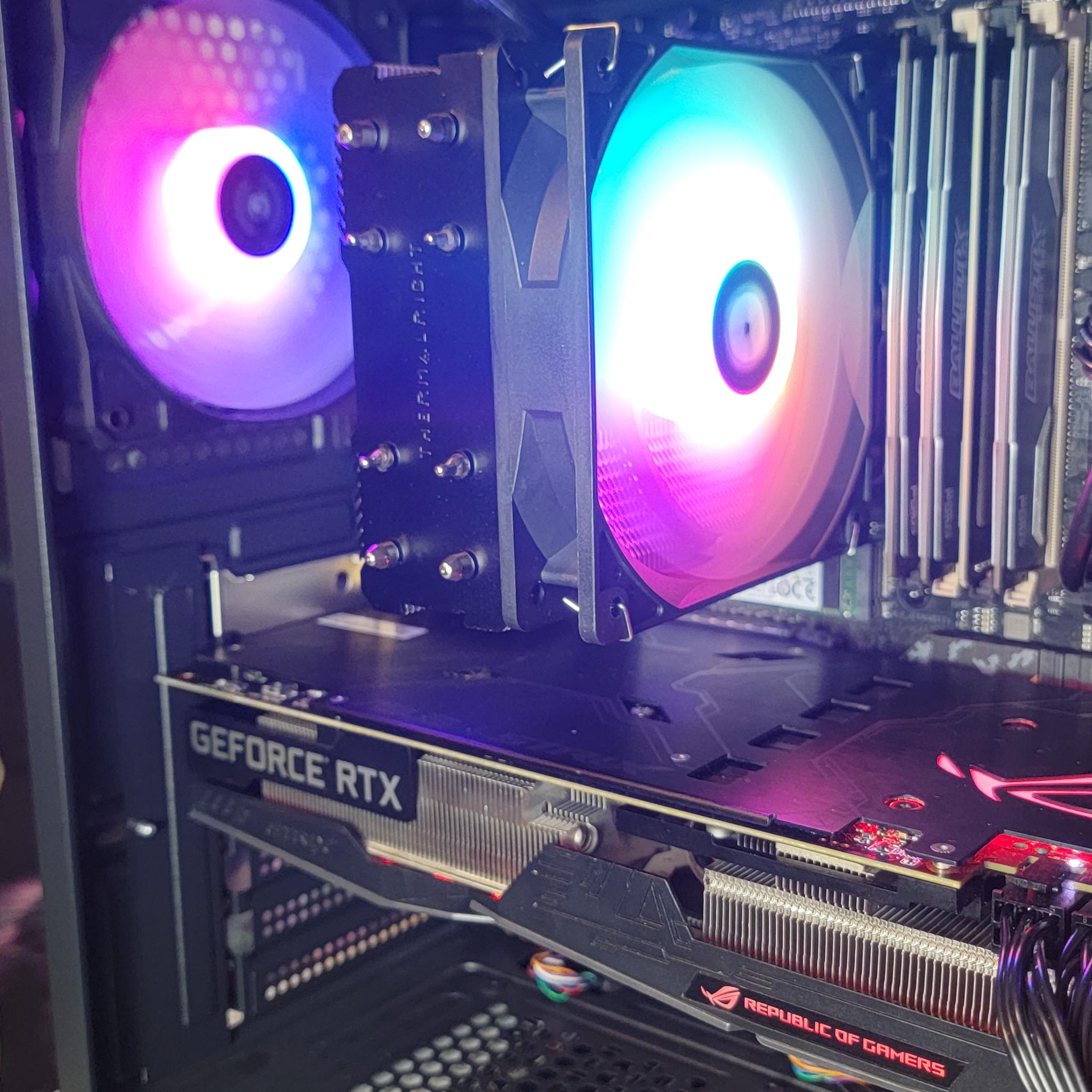 ASUS ROG STRIX RTX 2070 8GB + Intel i7 7700k PC Build #34