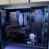 Black & White Geforce Zotac RTX 2060 & Intel i7 9700K Gaming PC