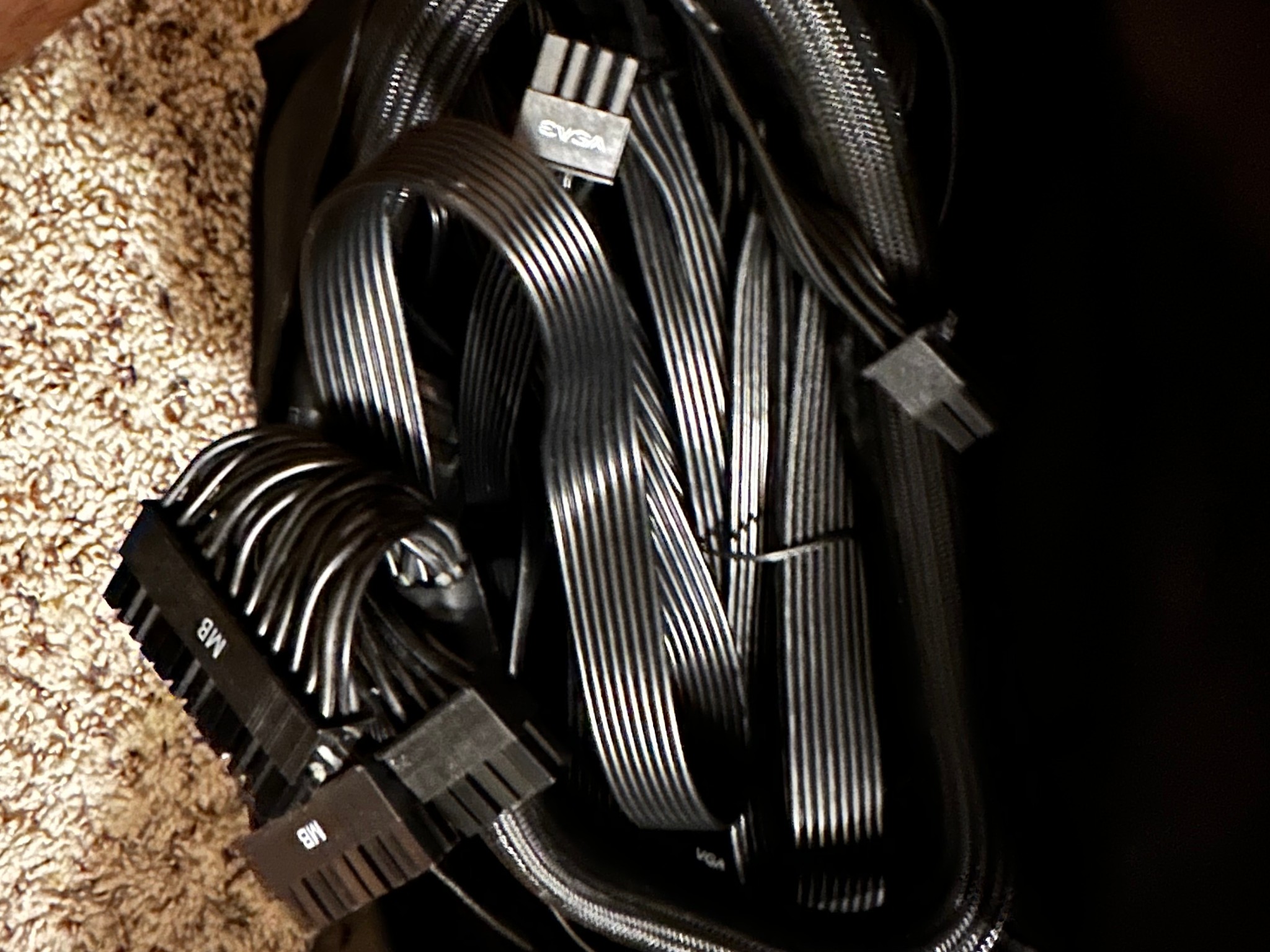 EVGa 1300w Supernova GT, Includes all cables and 12vhpwr