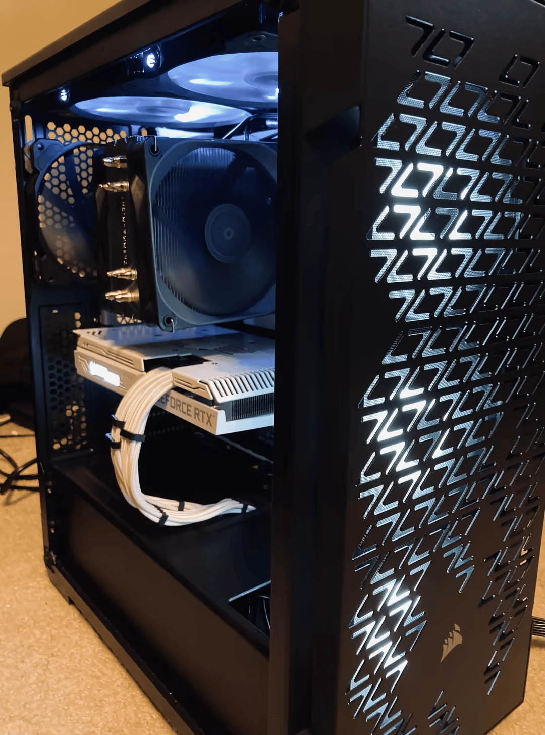 “Moon Knight” Rtx 3060, I7-10700k Streaming and Gaming PC