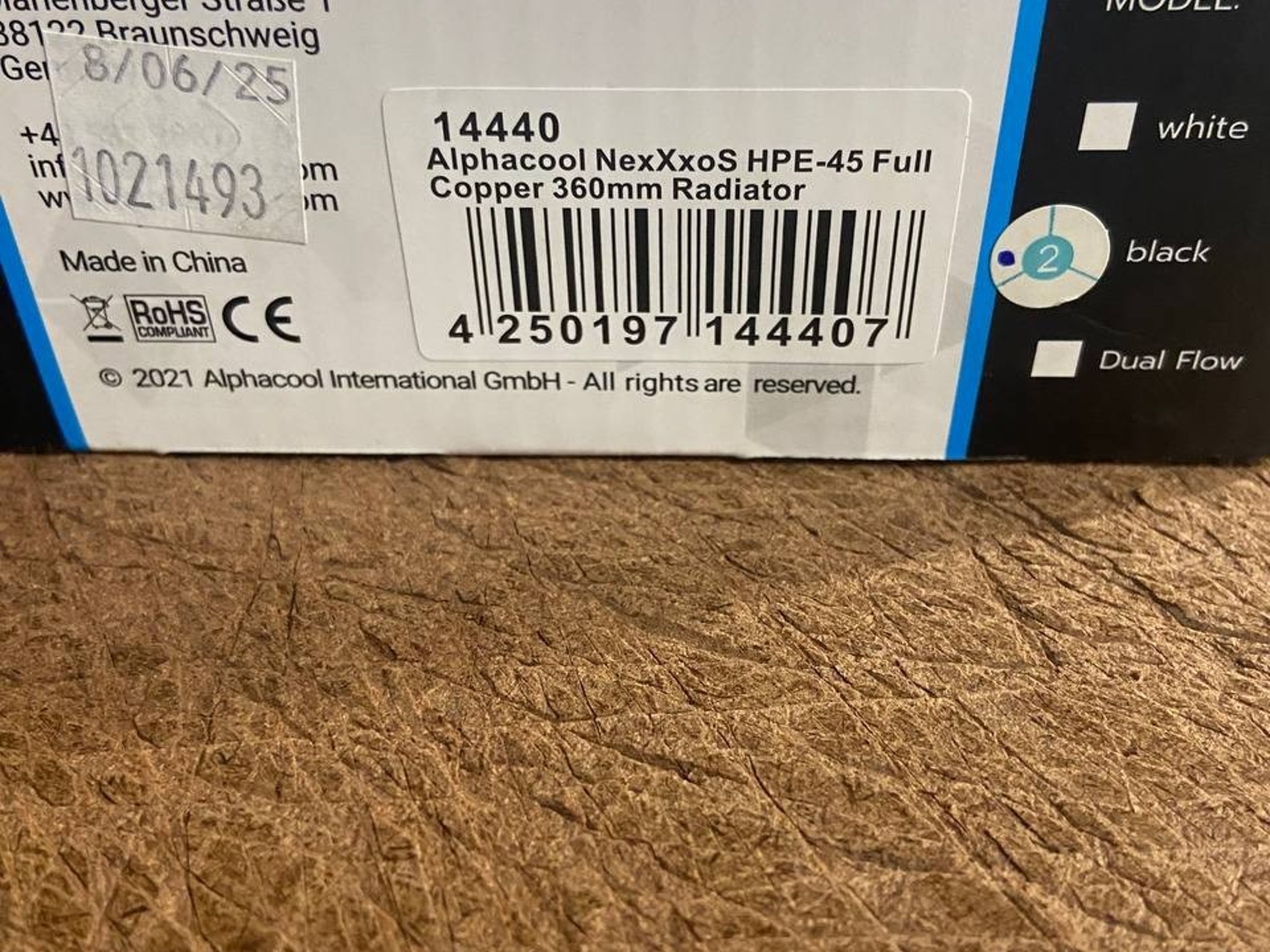 Alphacool NexXxoS HPE-45 Full Copper 360mm Radiator (14440)