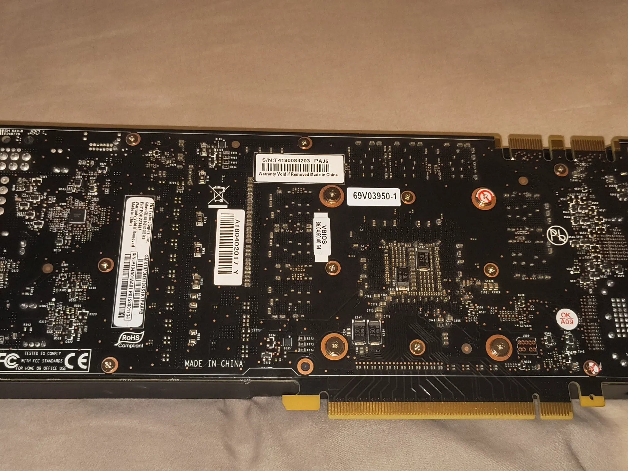 PNY Nvidia GTX 1070 8GB GPU