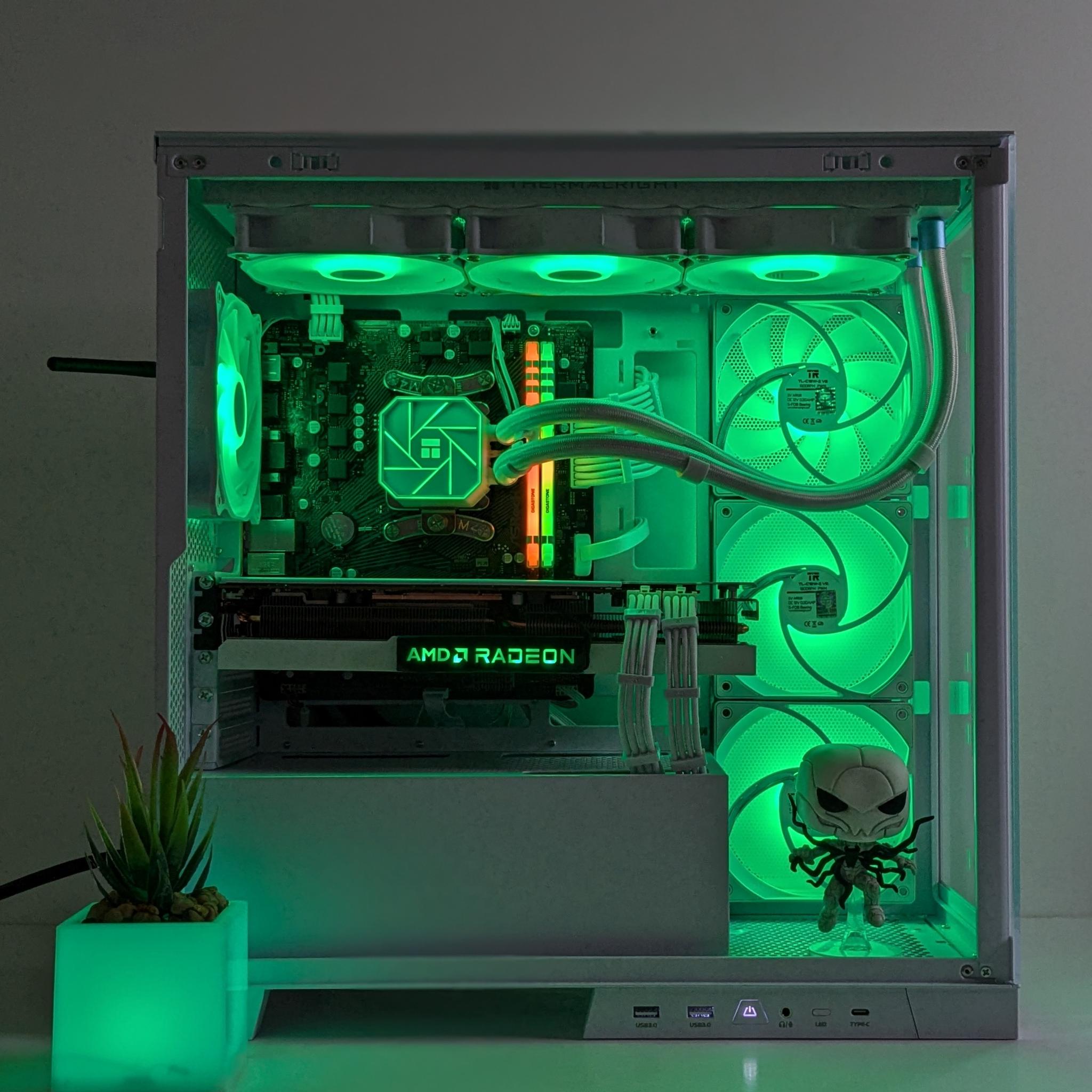 ⚪️⚫️”P0iSoN” 🗯️ (S:2/E:3.5)⚪️RX 7900GRE⚪️Ryzen 7 5700X3D⚪️ 32GB RAM⚪️2TB NVMe PCIE⚪️Windows 11 Pro
