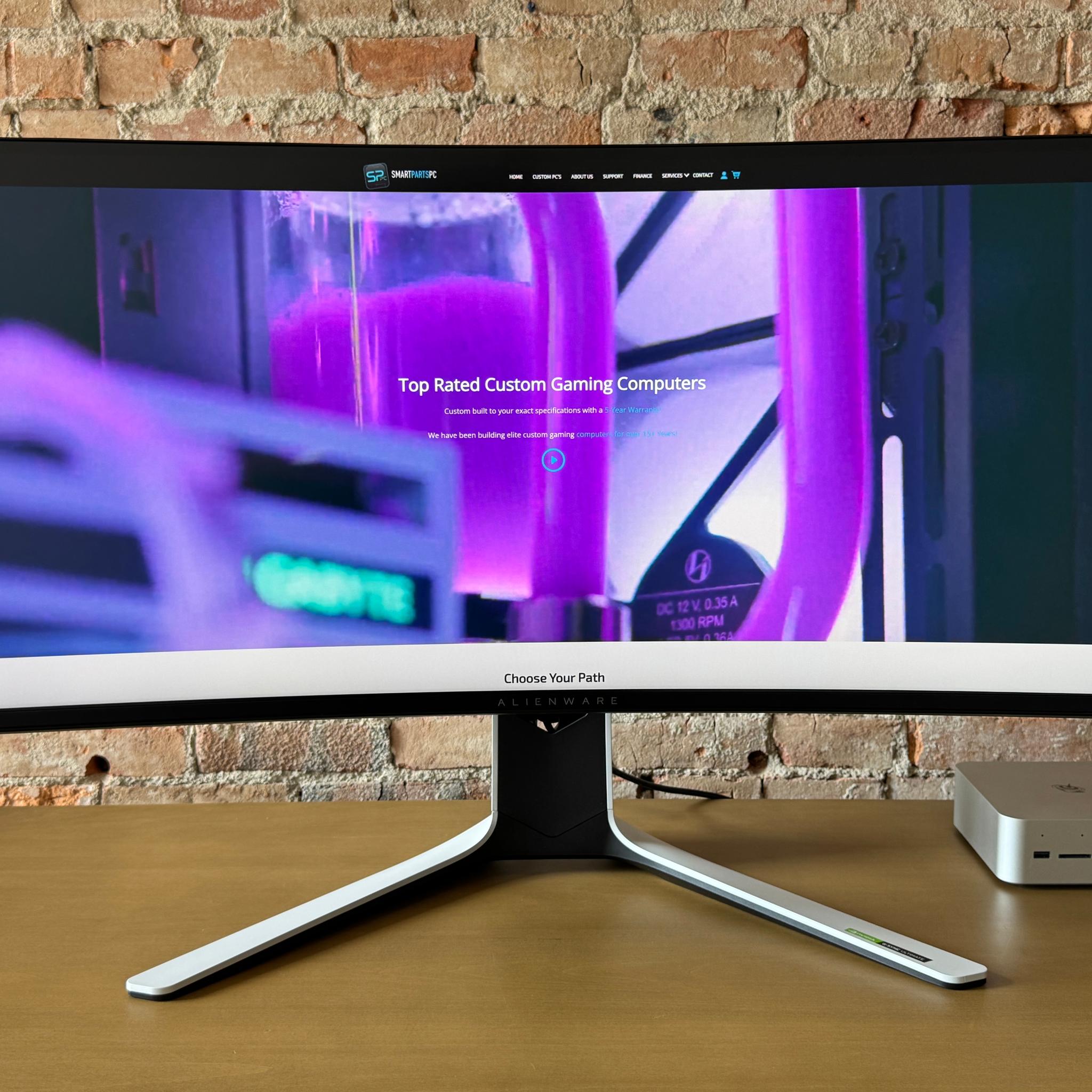Dell Alienware AW3821DW 38" 2K 144Hz Ultrawide Curved Screen Gaming Monitor (Refurbished)