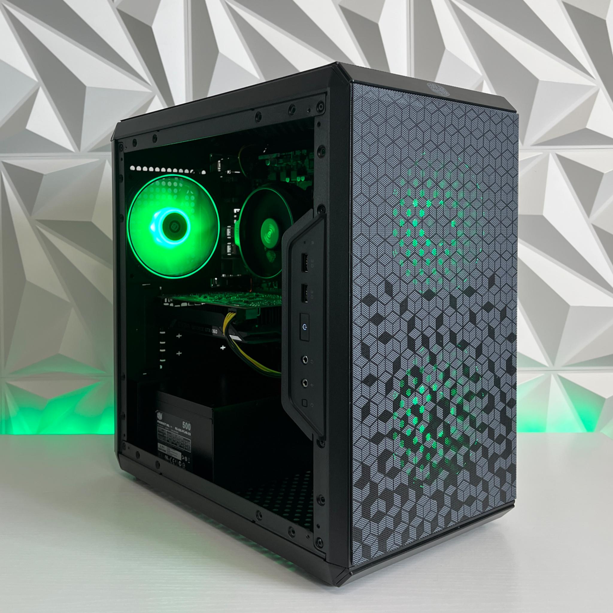 GTX 1060 6GB, Ryzen 5 2600X, 16GB RAM | Black RGB Gaming Computer/PC