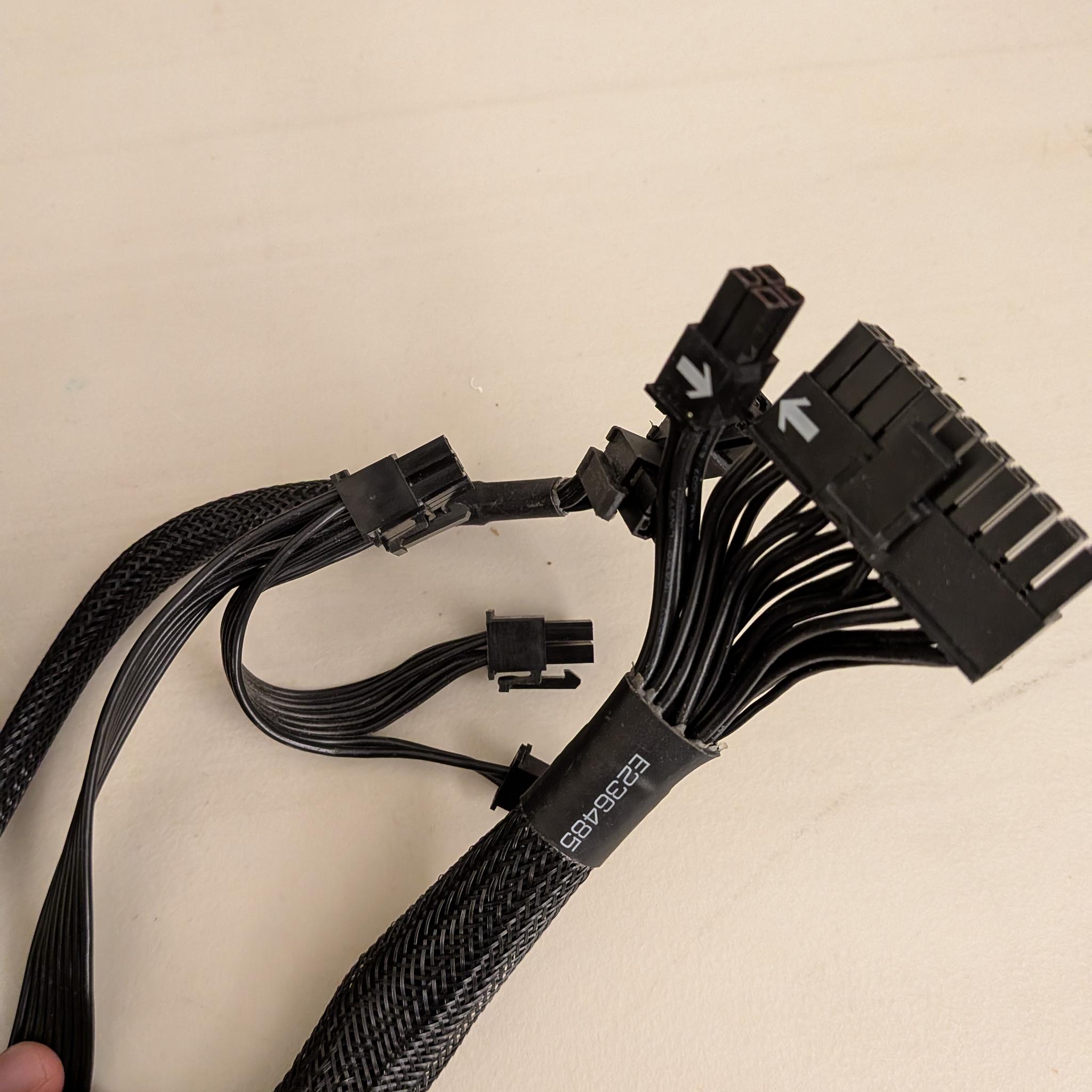 EVGA 600BQ Semi-modular 600W PSU 80+ Bronze Power Supply 24-pin, 8-pin CPU, 2 x 8-pin PCIE Only
