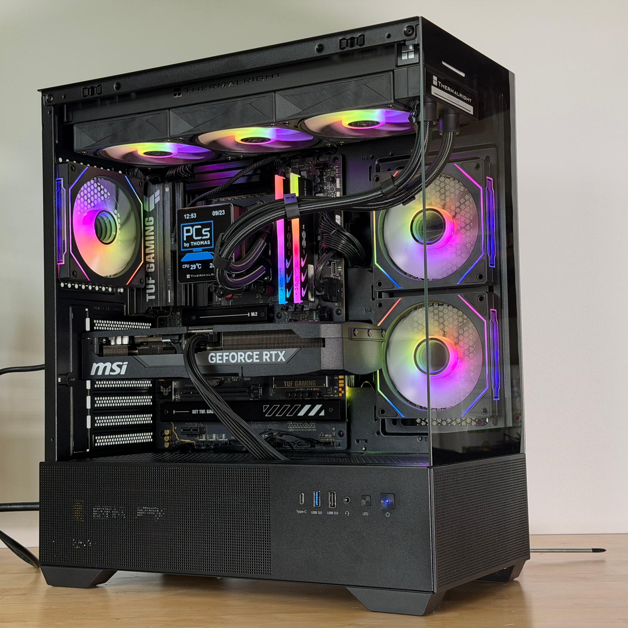 RTX 5080 Ryzen 9700x Gaming PC 32GB DDR5 6000MHZ 2TB SSD