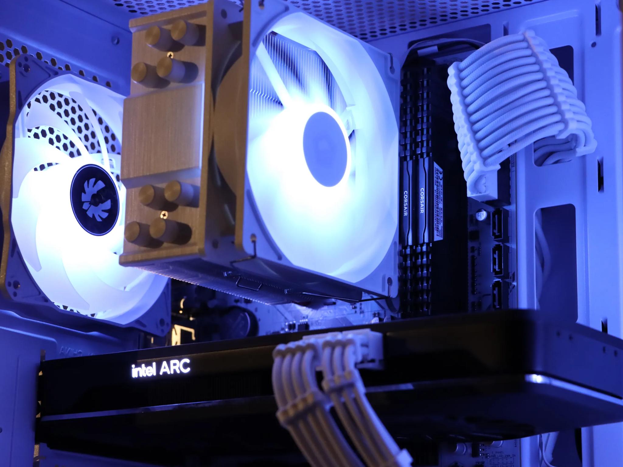 🤍 SALE | WHITE RGB | Intel Arc A750 (Like RTX 3060) | Ryzen 5 | 1tb NVME SSD | 16gb Ram 🤍