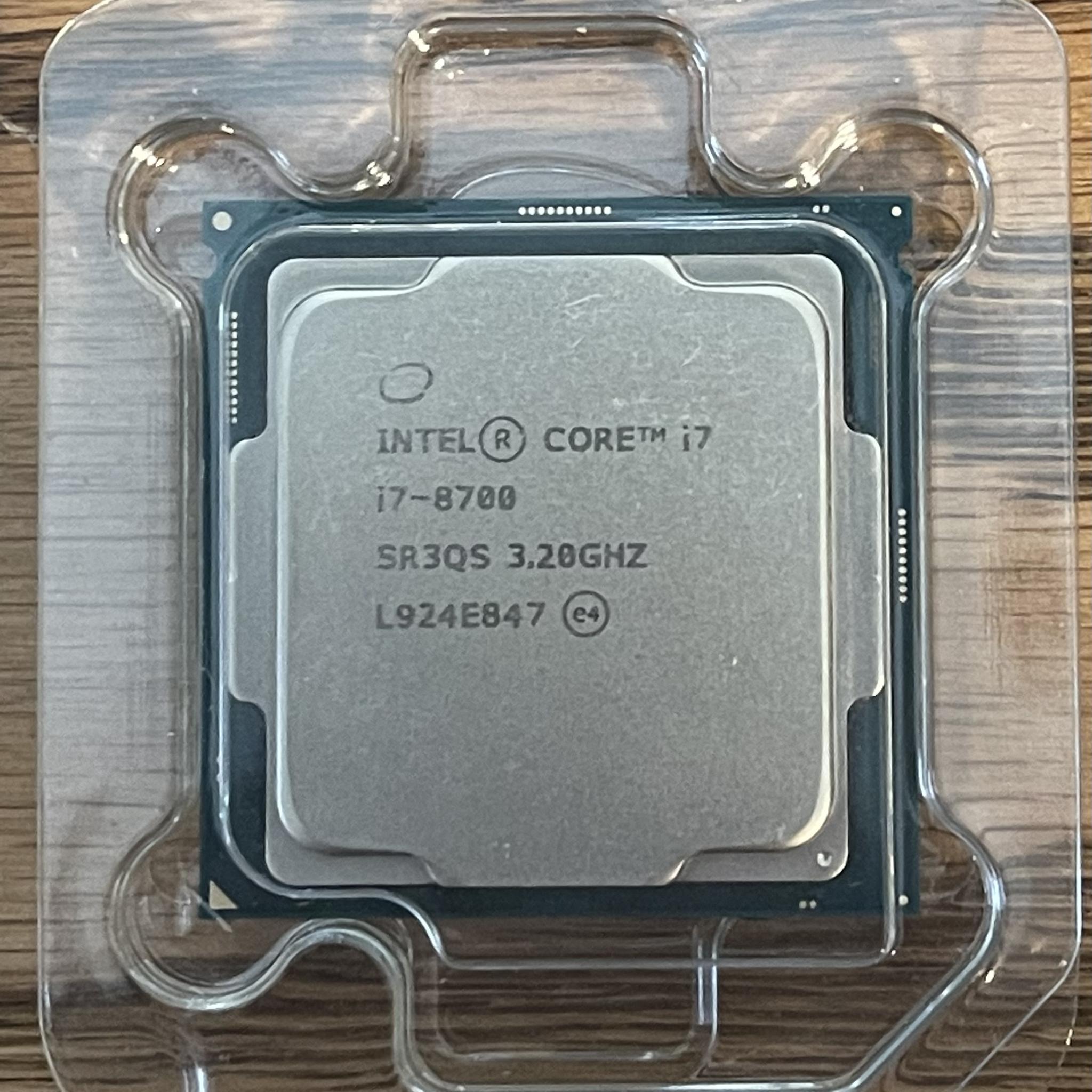 Used, Cleaned, Tested, i7-8700 CPU