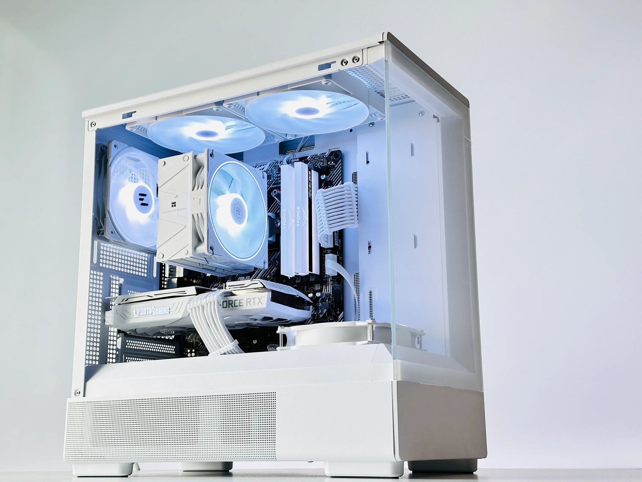 🤍🍏1080P/1440P Gaming PC❄️Nvidia RTX 3070 8GB❄️AMD Ryzen 5 5600 6 core❄️16GB DDR4❄️1TB NVME