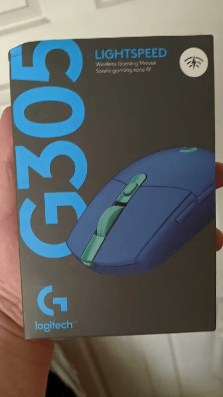 BNIB Logitech G305 Wireless Gaming Mouse, Blue
