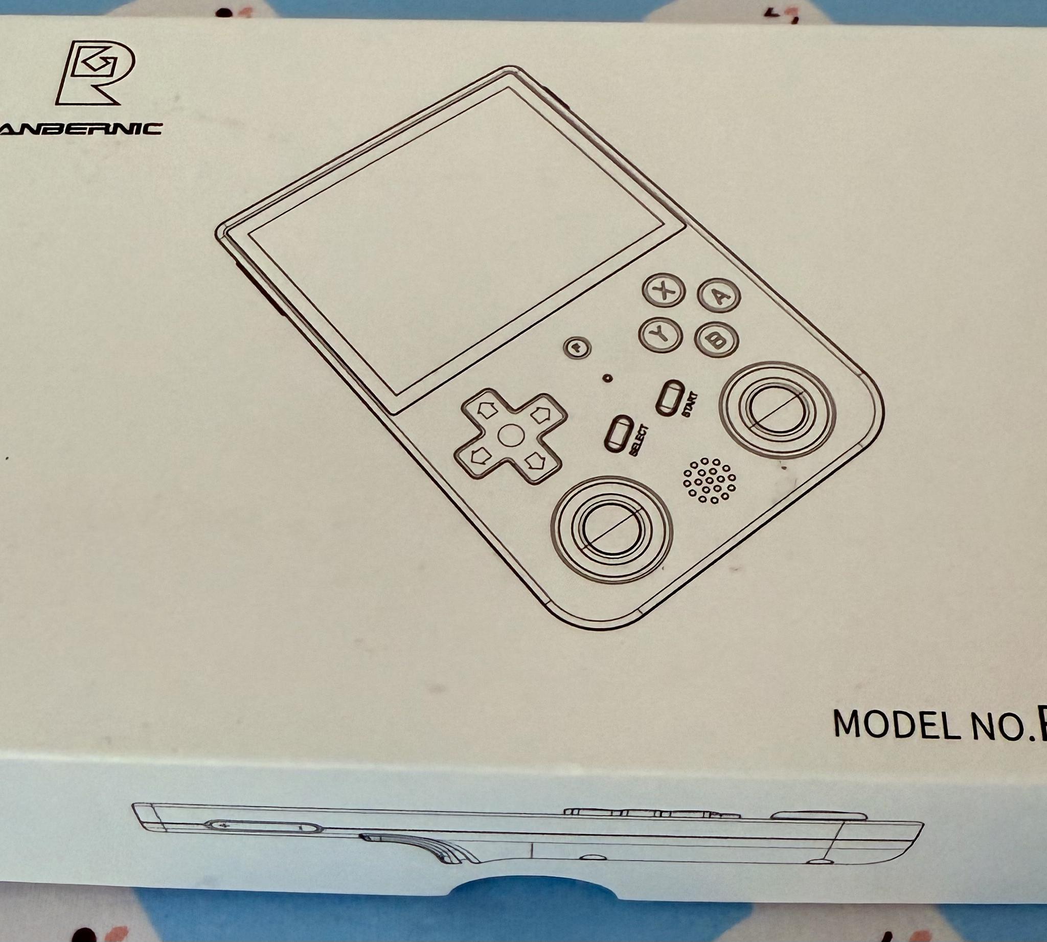 ANBERNIC RG353V Transparent Purple Game Console + 64GB SD (includes 4000+ games)