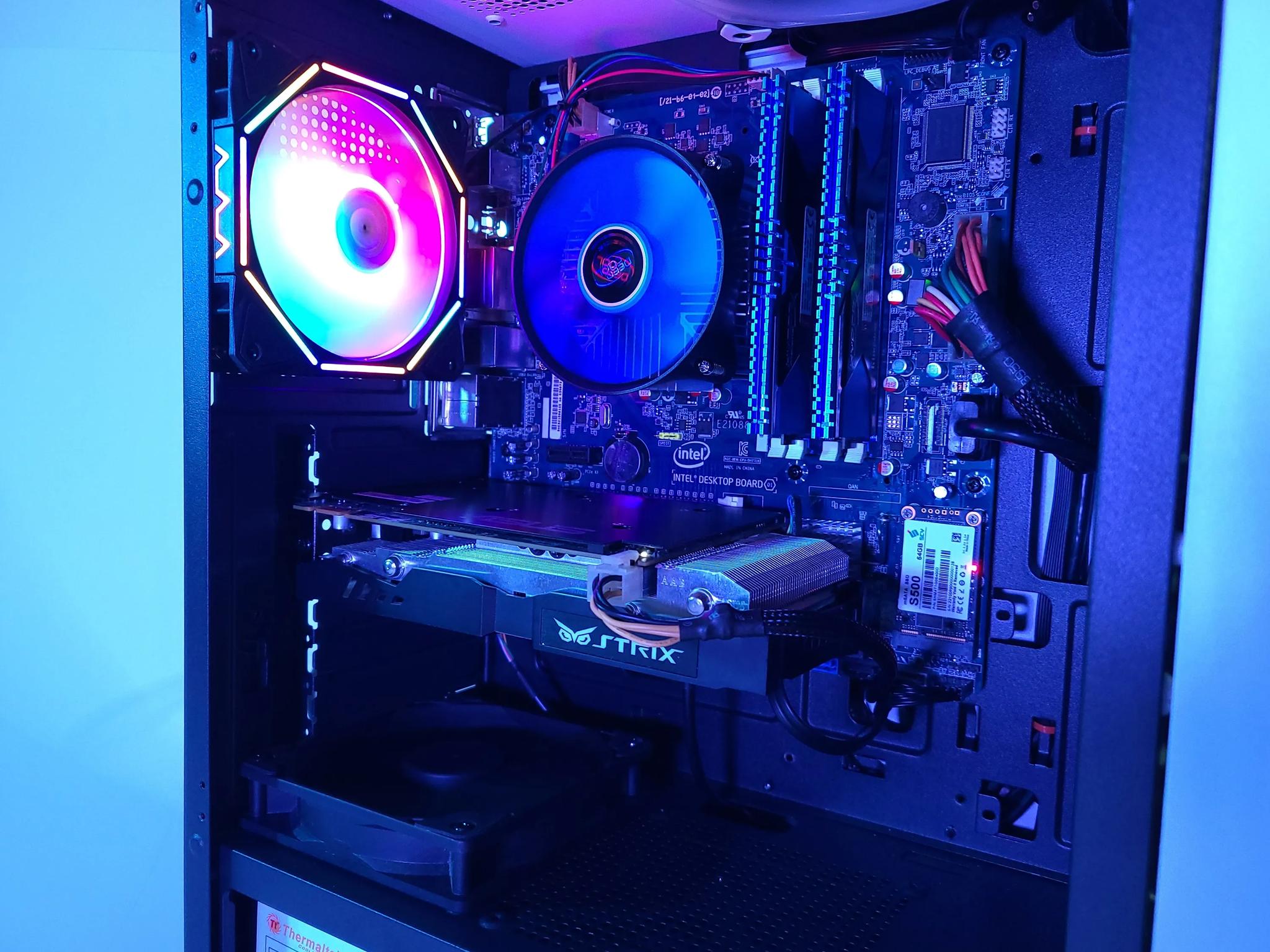 Fre Elo.1 Gaming PC GTX Windows 10 Intel i5 600GB Desktop Powerstation