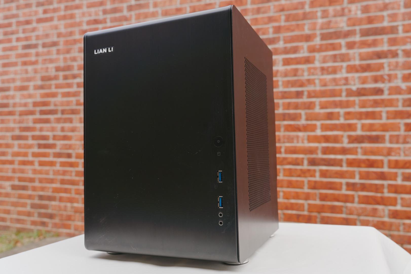 Sleek RTX 3060 Ti + Ryzen 5600G Gaming Mini Tower SFF | 16GB DDR4-3200 | 2 TB NVMe SSD + 4 TB HDD