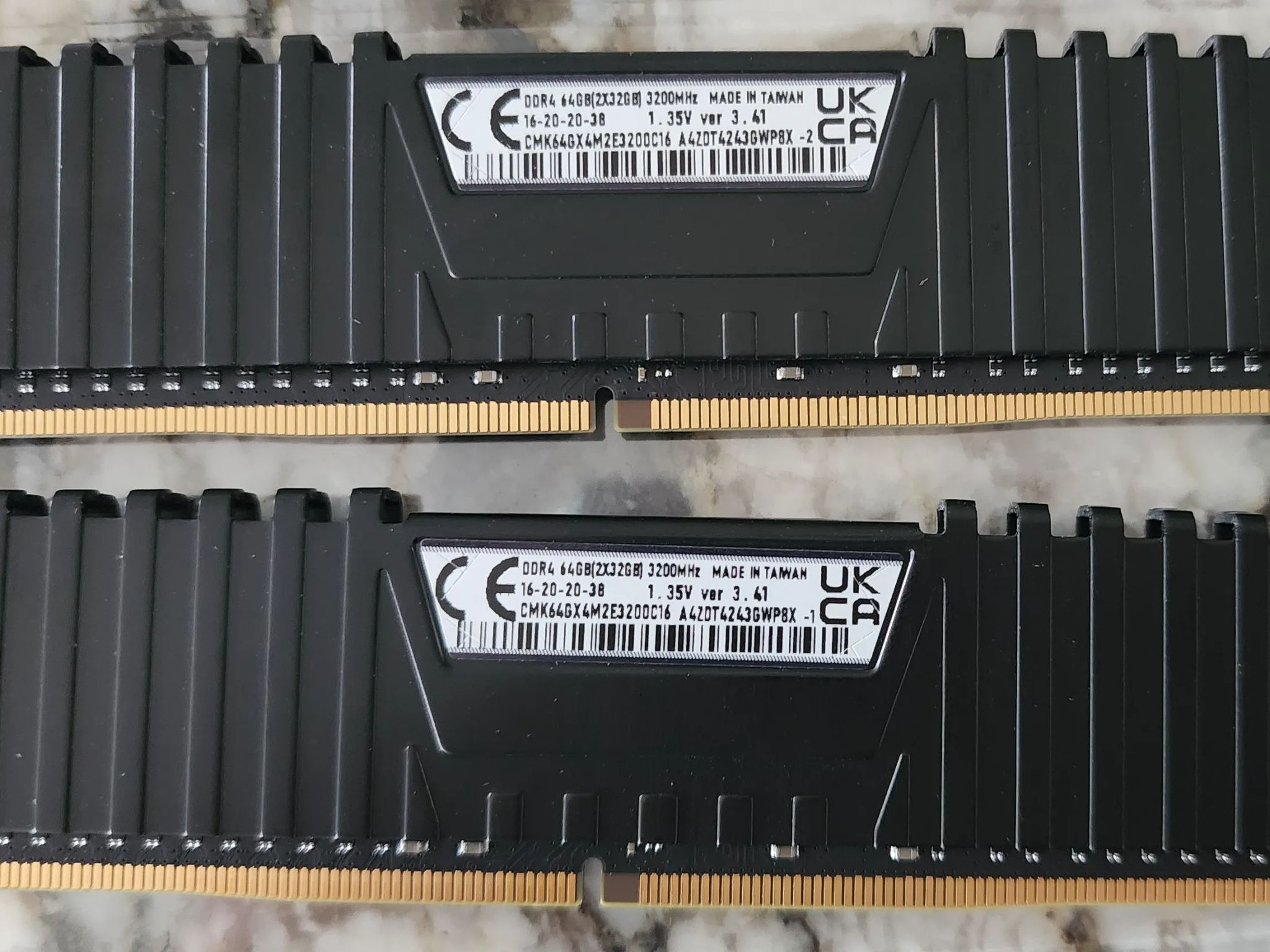 Corsair Vengeance LPX DDR4 64GB 3200MHz Used