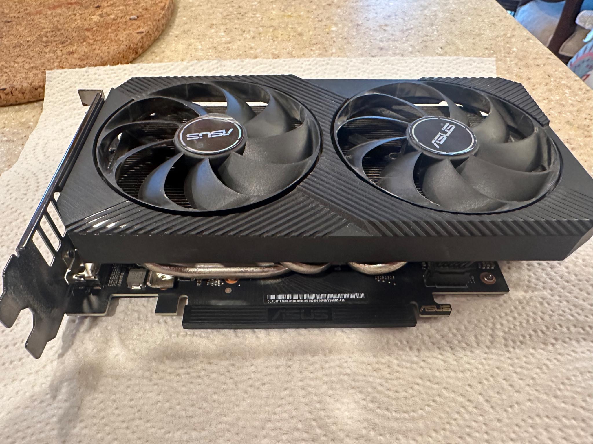 Used ASUS Dual OC RTX 3060 (12gb)