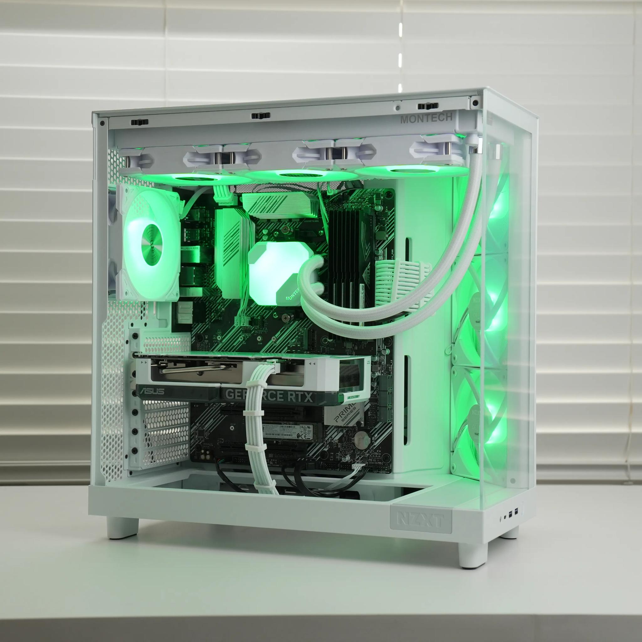 RTX 4060 | RYZEN 7 3700X | 32GB RAM | 1TB SSD | WIFI & BT | Windows 11-Gaming PC