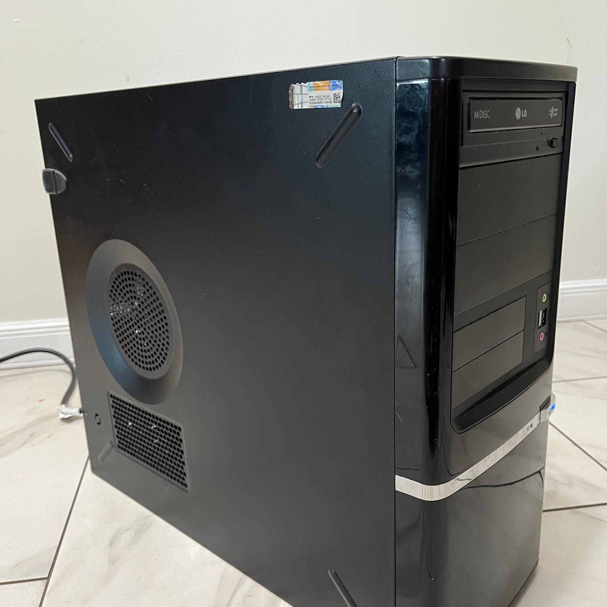 AMD RX 7800 XT 16GB, AMD Ryzen 5 7600x, 16GB RAM, 1TB SSD - High FPS Office Gaming PC w/ Wi-Fi & BT