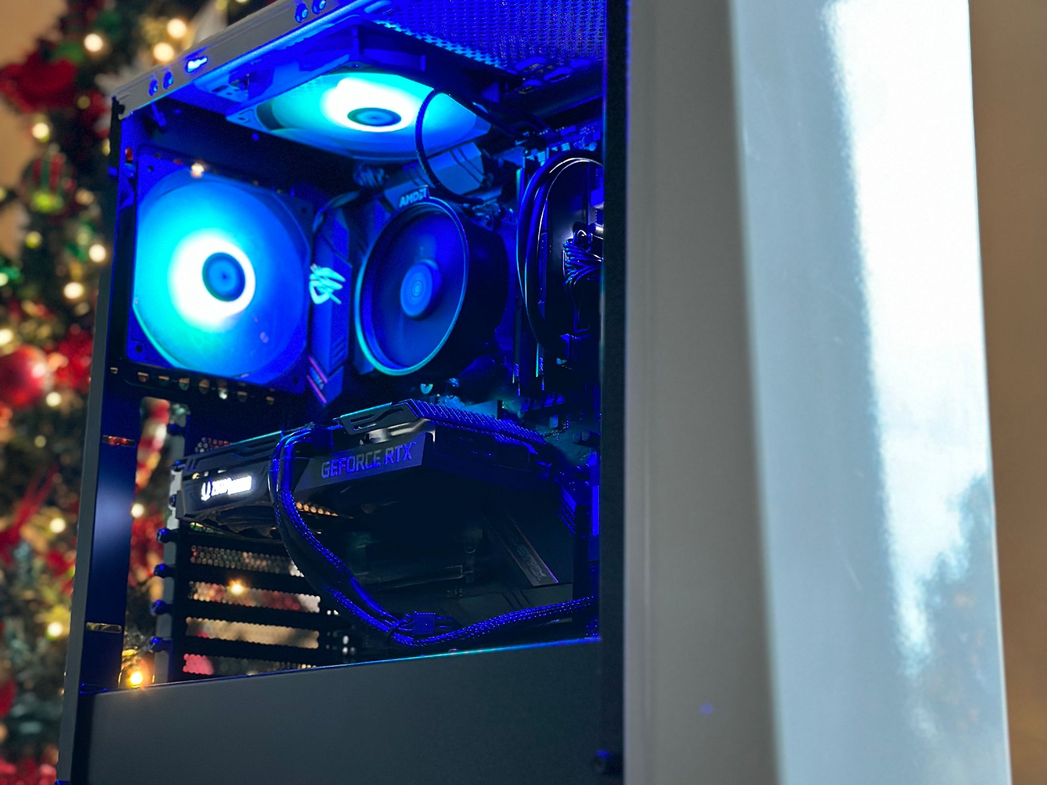 White Gaming PC | RTX 3060 Ti | Ryzen 5 | 500gb | 1440p Ready |