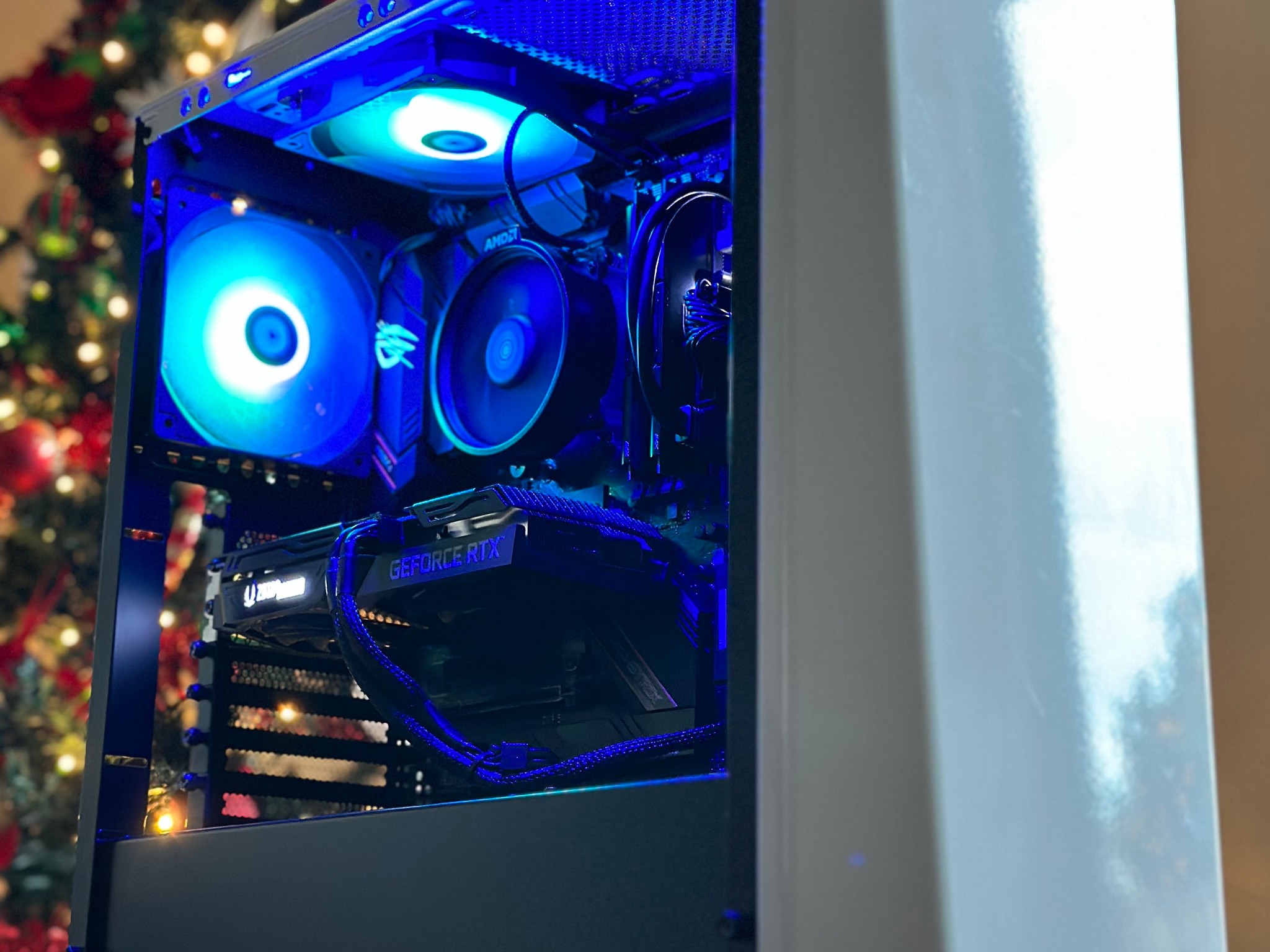White Gaming PC | RTX 3060 Ti | Ryzen 5 | 500gb | 1440p Ready |
