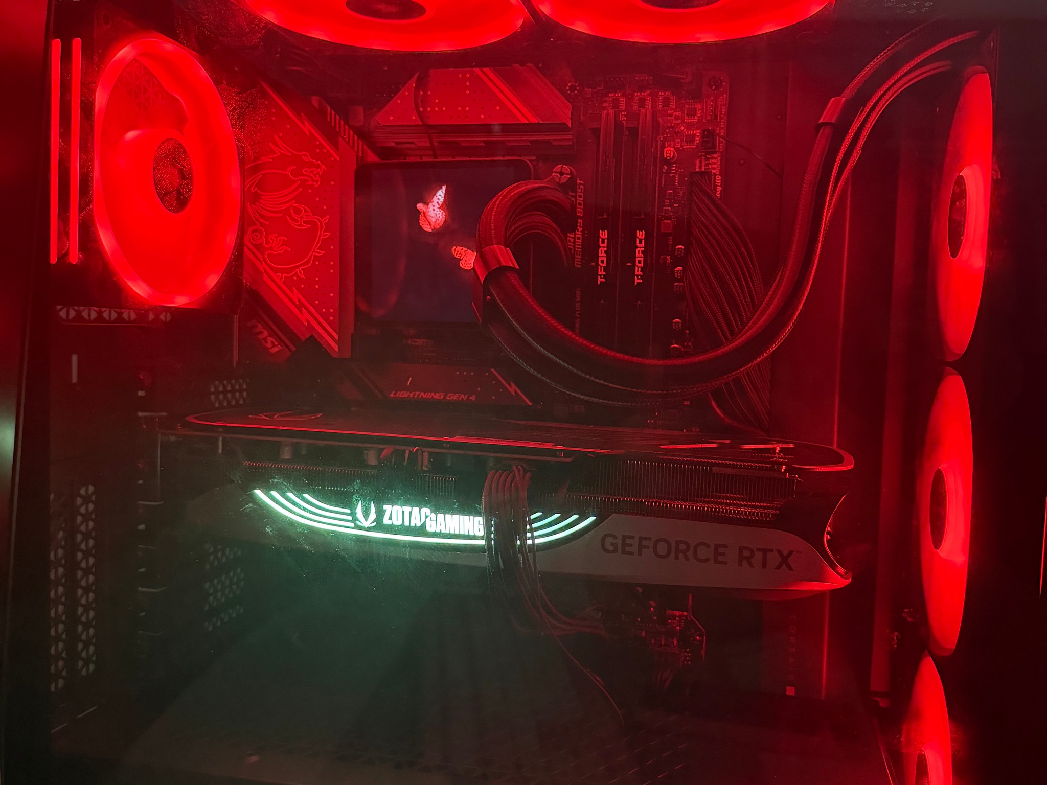 GeForce RTX 4070 Ti OC Custom Gaming PC - Core i7-14700KF, 2TB NVMe SSD