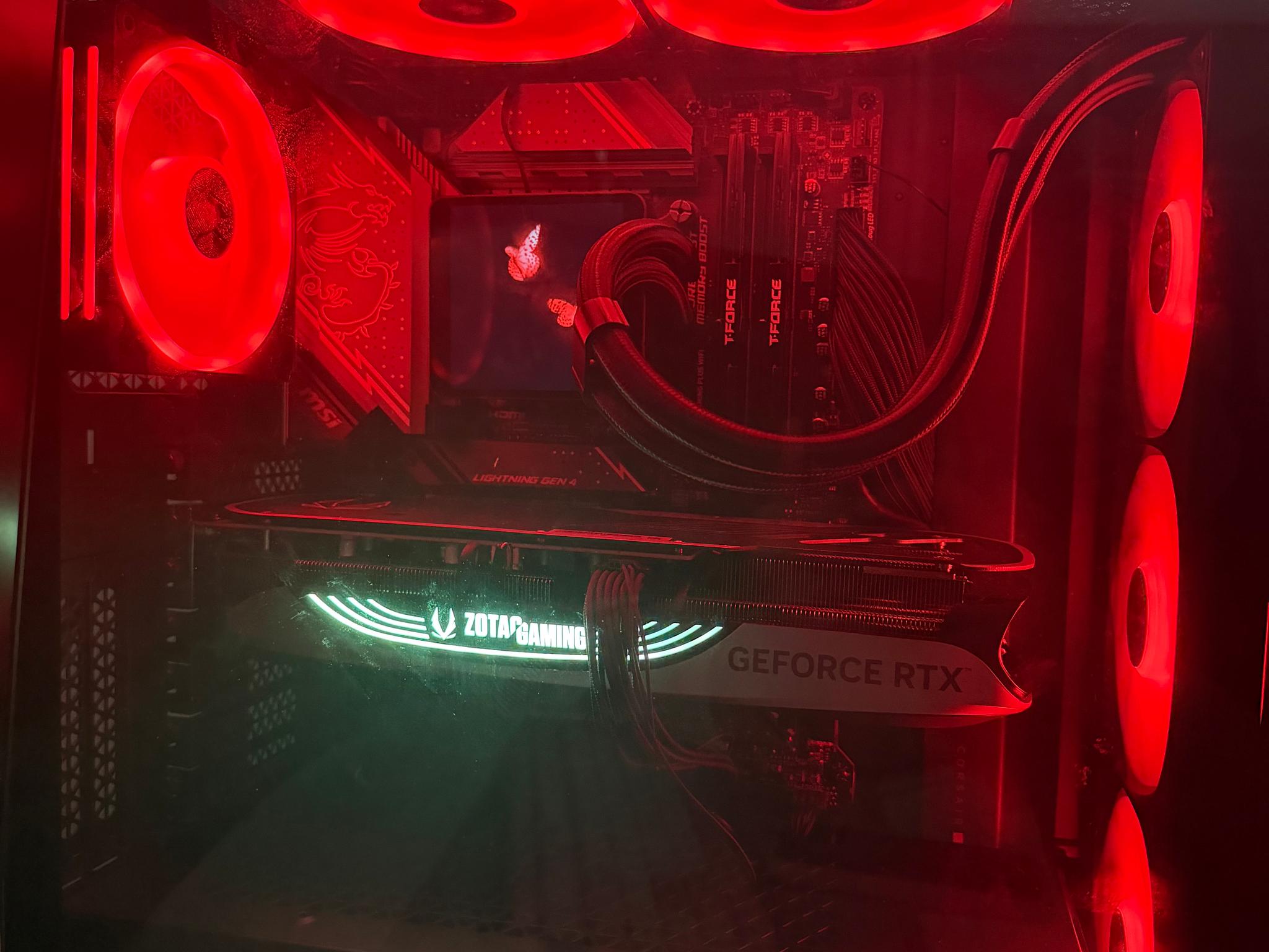GeForce RTX 4070 Ti OC Custom Gaming PC - Core i7-14700KF, 2TB NVMe SSD