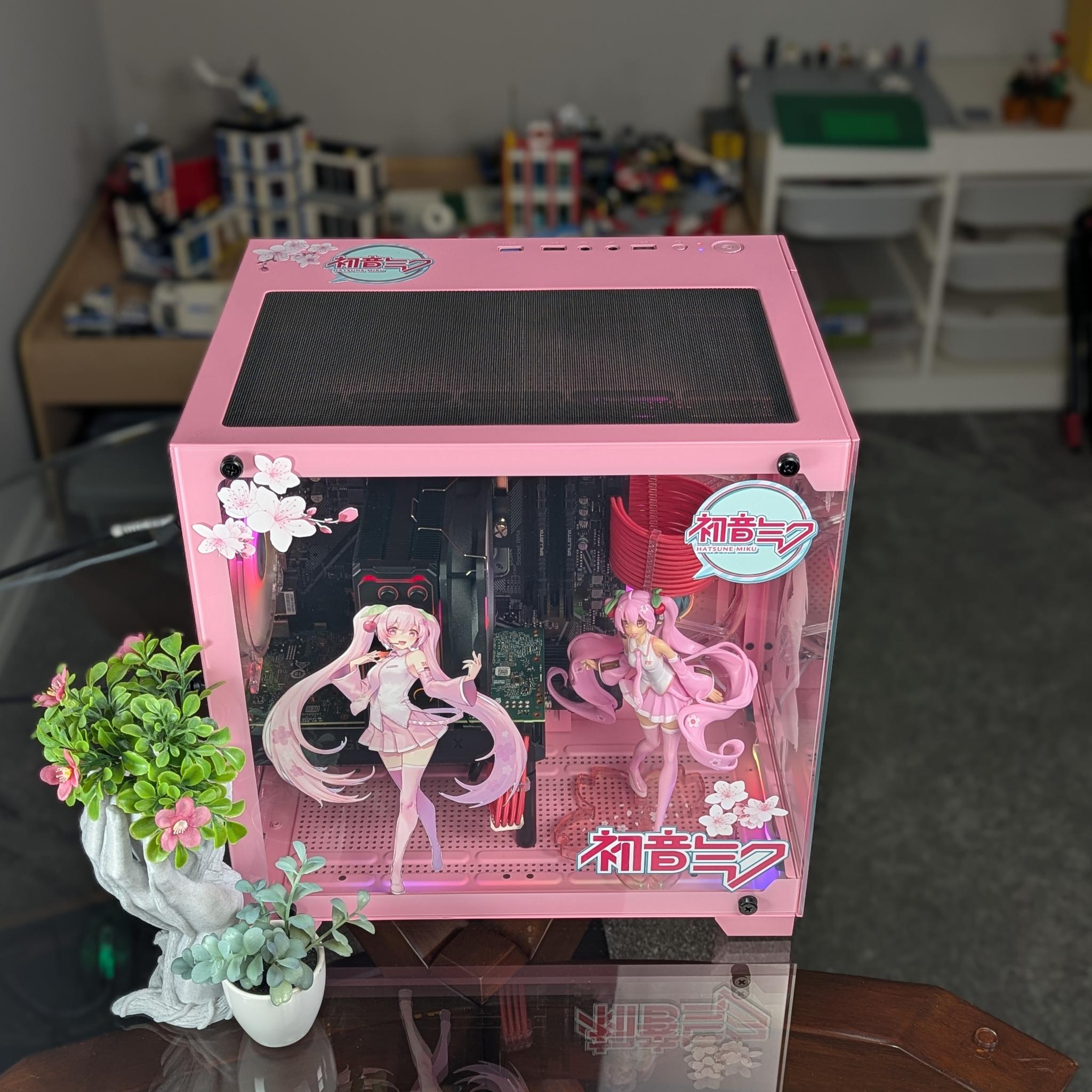 The Sakura Hatsune Miku 1080p Gaming PC | Nvidia RTX 2060 Super |Ryzen 5 | 1 TB SSD | 16GB RAM