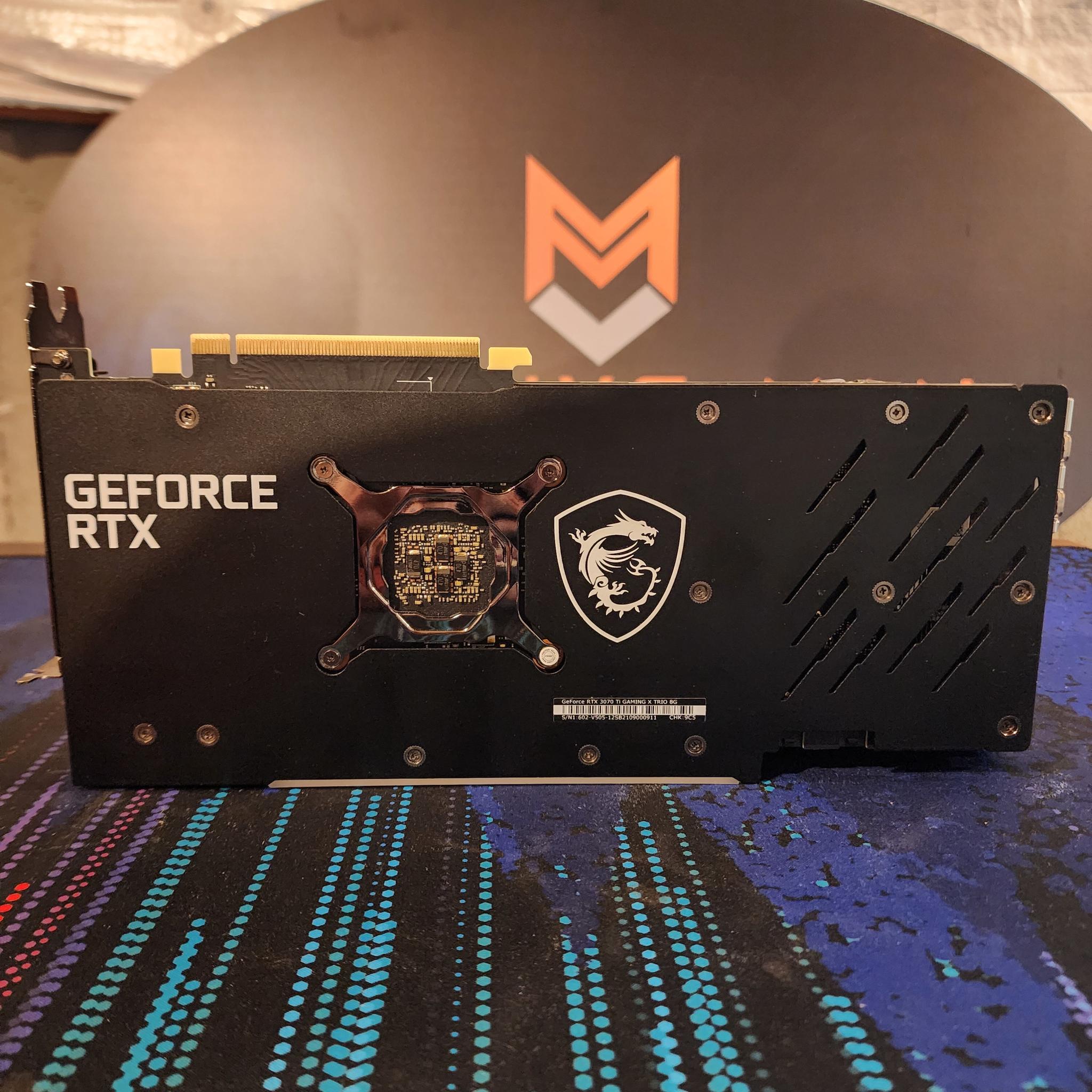 MSI RTX 3070 Ti GAMING X TRIO 8GB