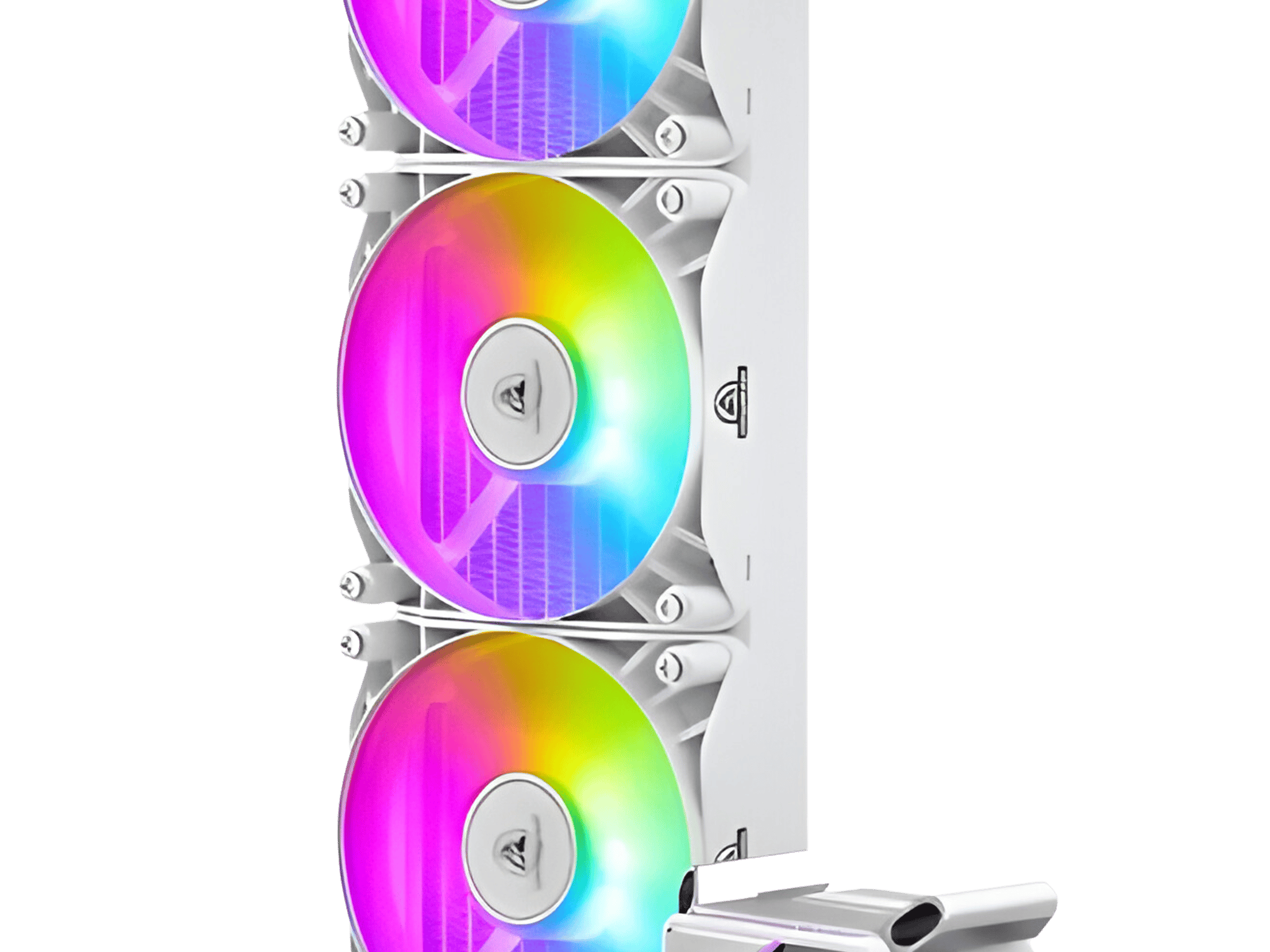 SEGOTEP 🆒KL-360🆒 | WHITE 360mm ARGB AIO CPU Liquid Cooler | TDP: 320W | LGA 1700 & AM5 Ready